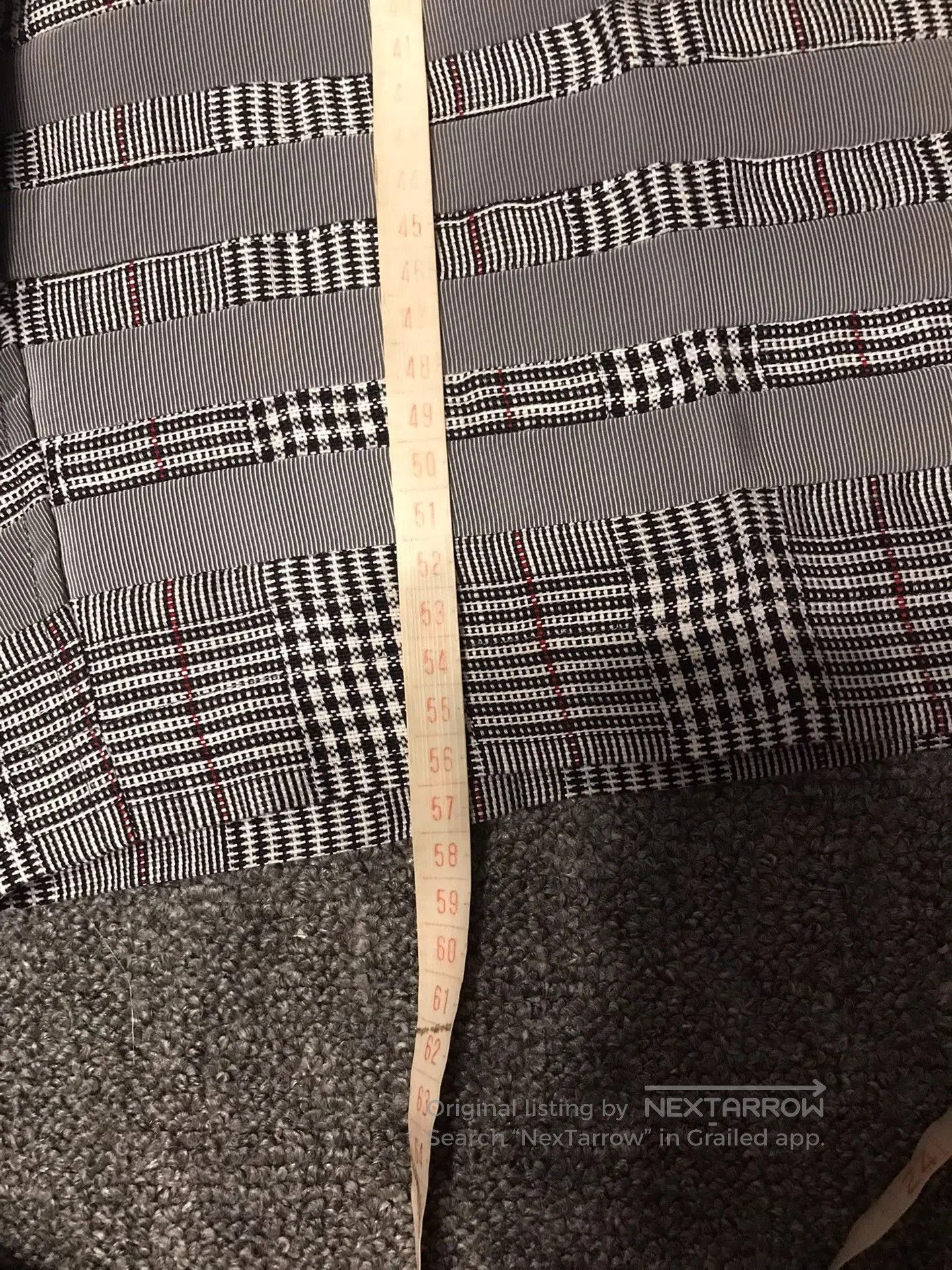 Thom Browne Thom Browne Gray Check Linen Shorts. Size US 26 / EU 42 - 7 Thumbnail