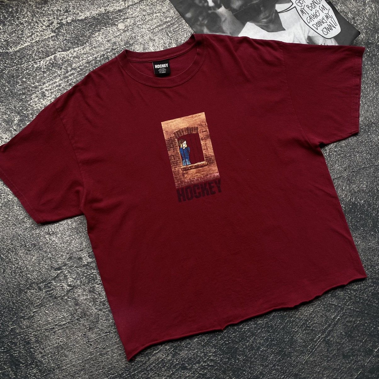 Fucking Awesome × Hockey Skateboards HOCKEY SKATEBOARDS BEHIND BARS RED TEE Size US XL / EU 56 / 4 - 2 Thumbnail