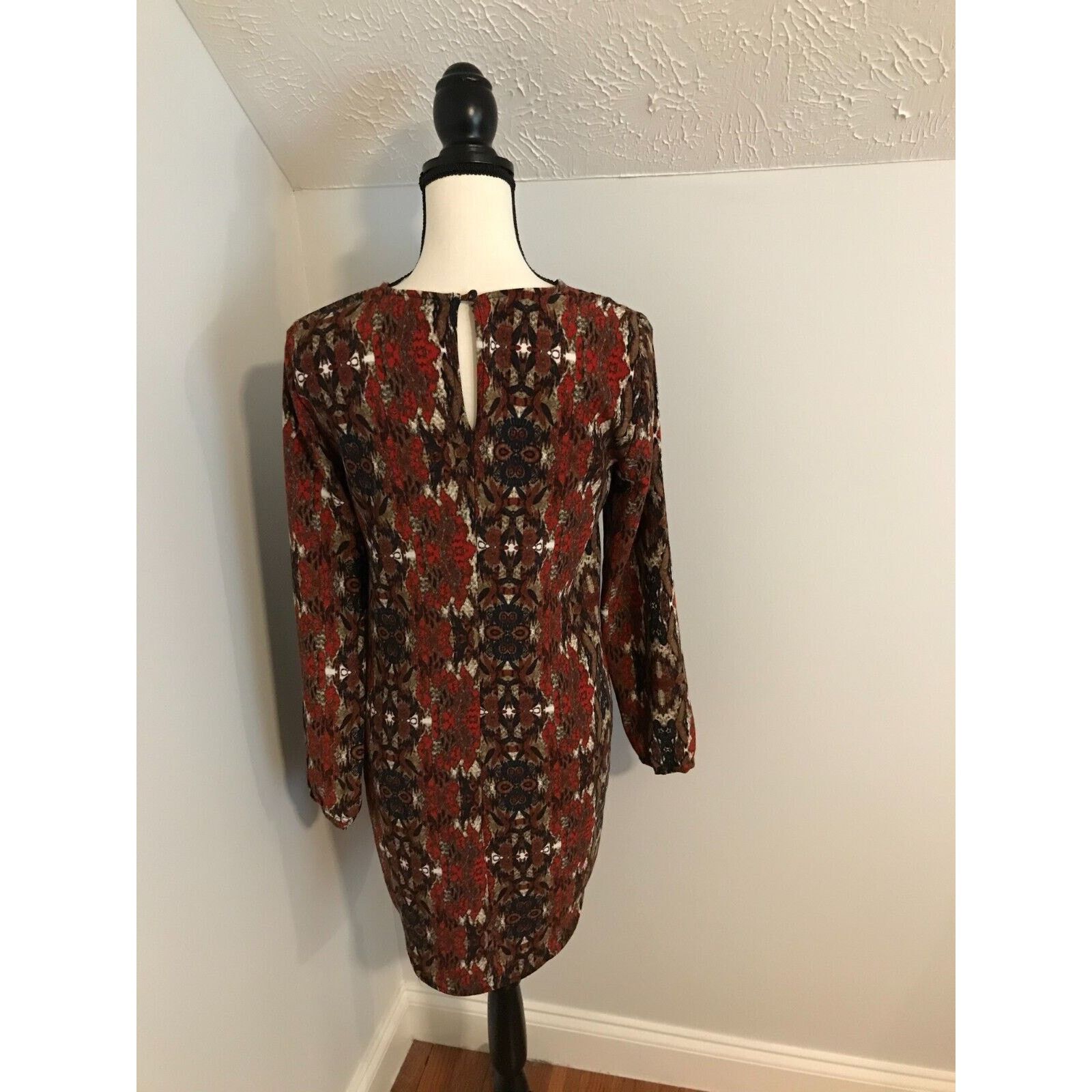 Anthropologie Anthropologie Greylin Multi-Color Embroidered Shift Dress Size XS / US 0-2 / IT 36-38 - 4 Thumbnail
