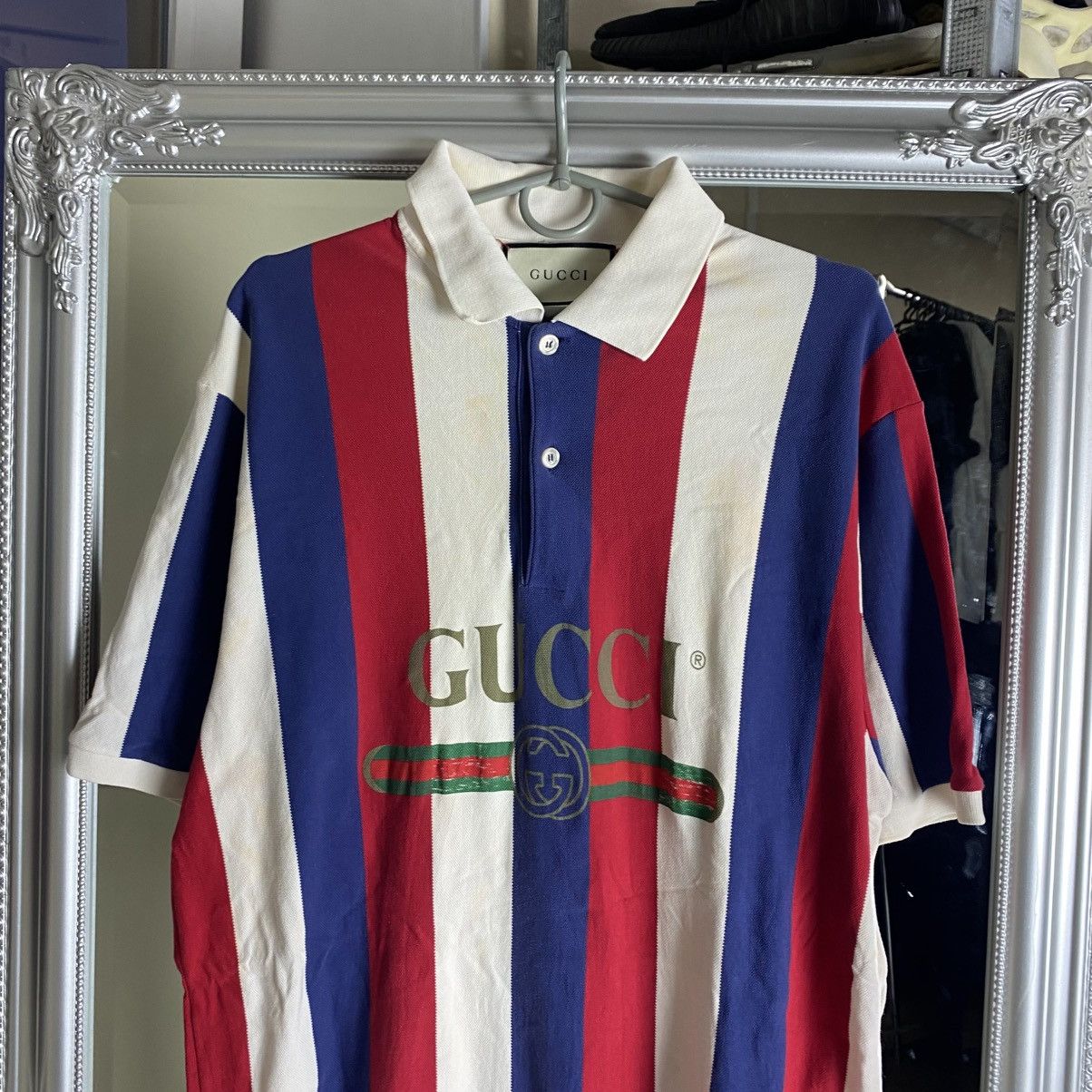 Gucci Gucci polo Big Logo Size US XL / EU 56 / 4 - 2 Thumbnail