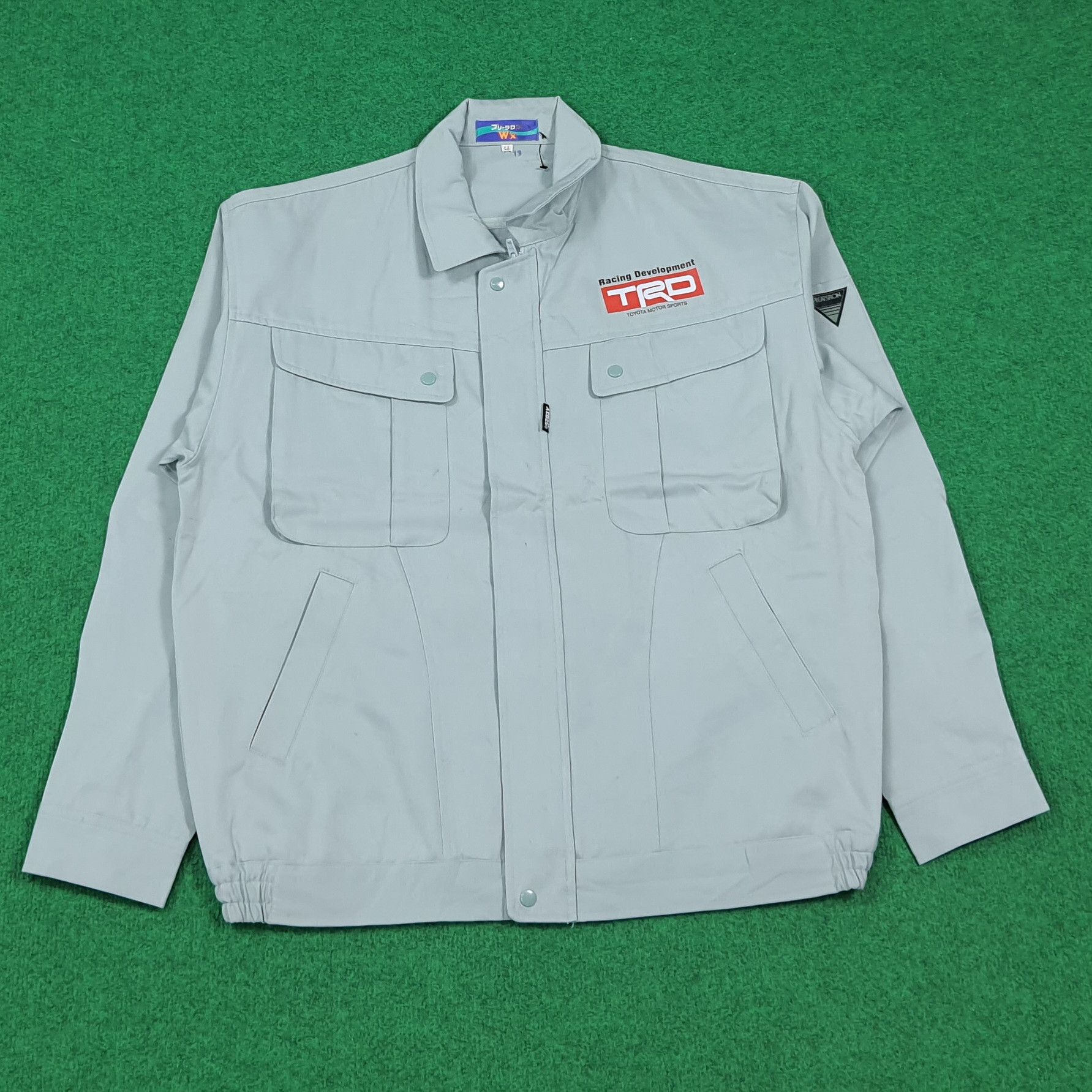 Japanese Brand Vintage TRD Toyota Motorsports Custom Logo Jacket C288N12 Size US L / EU 52-54 / 3 - 3 Thumbnail