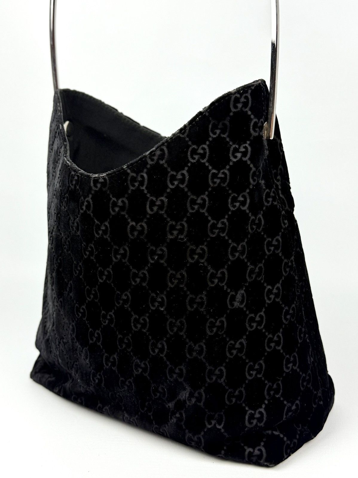 Gucci Gucci - Tom Ford - FW/1997 - Black - Velvet - Shoulder Bag Size ONE SIZE - 5 Thumbnail