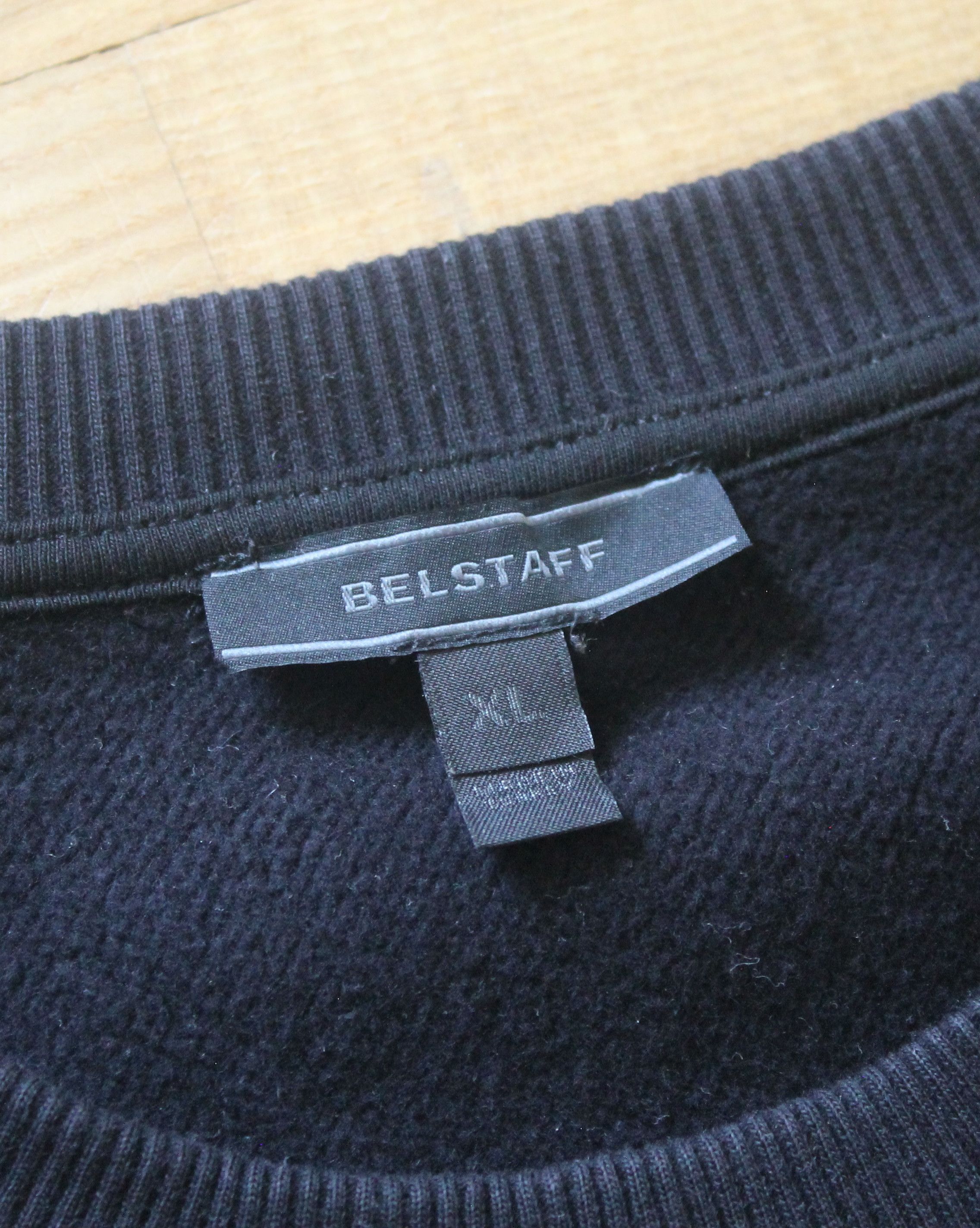 Belstaff Belstaff Big Logo Crewneck Sweatshirts Size US XL / EU 56 / 4 - 7 Thumbnail
