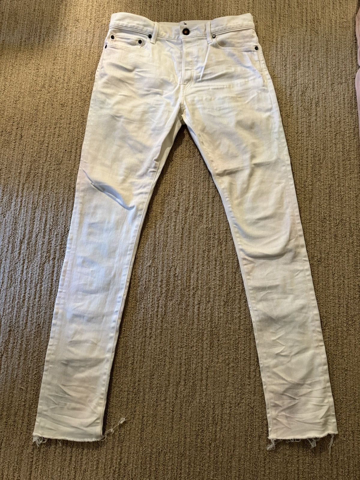 image of John Elliott Skittles Cast 2 in White, Men's (Size 31)