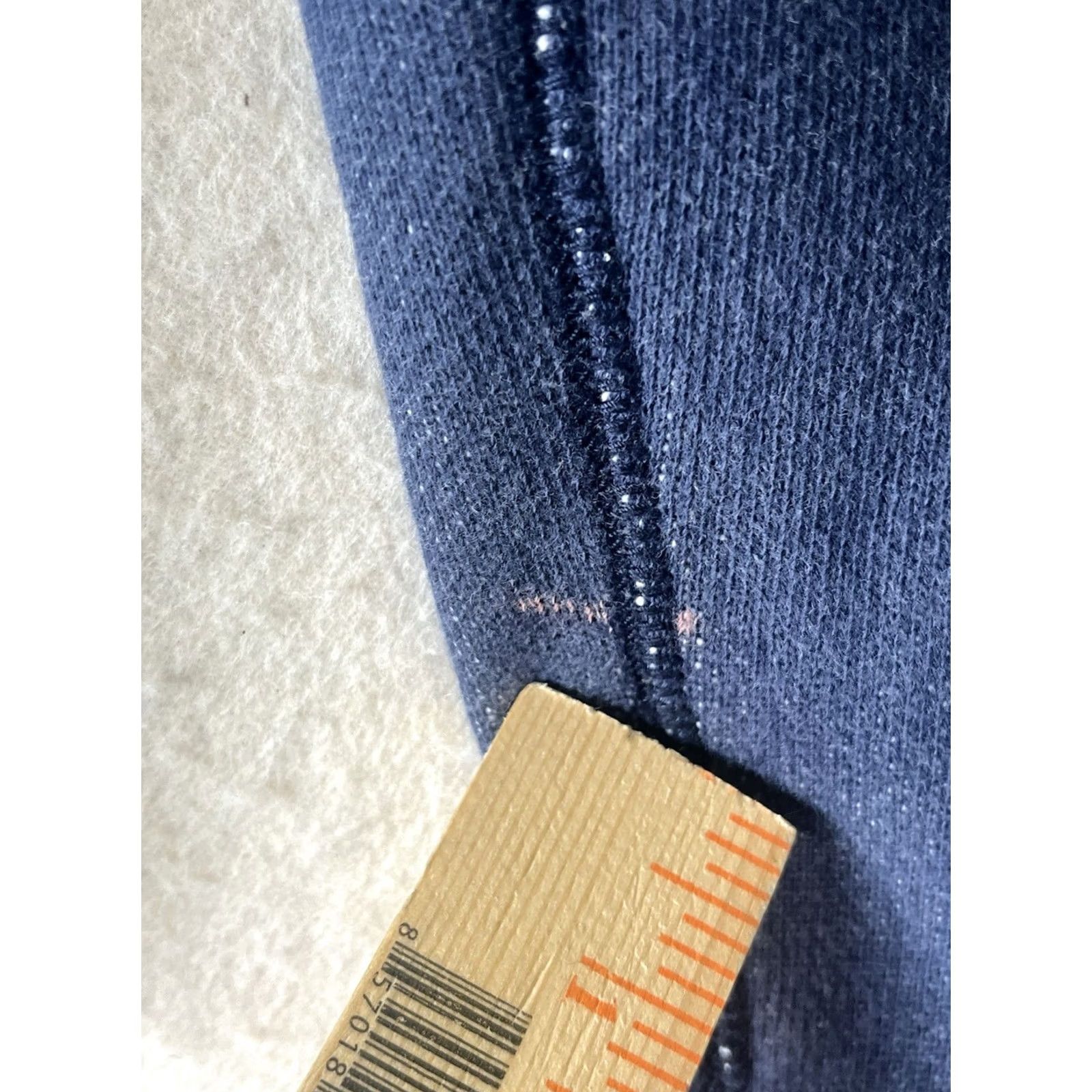 Vintage Penguin Mens Hoodie Sweater Size Medium Blue Cotton Zip Up Size US M / EU 48-50 / 2 - 6 Thumbnail