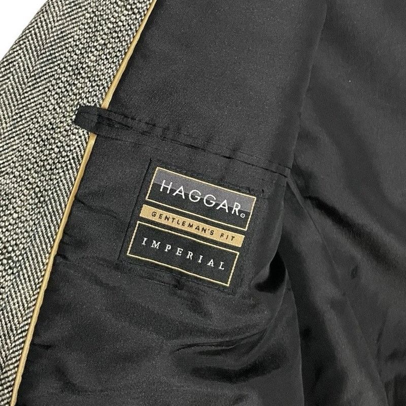 Haggar Haggar Grey Gentleman's Fit Imperial Two Button Suit Coat Size 42R - 7 Thumbnail