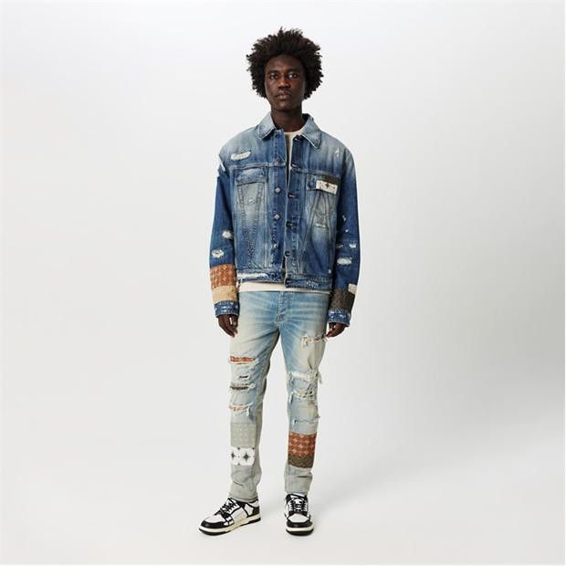 Amiri AMIRI Airpatch Trucker Jacket Size US M / EU 48-50 / 2 - 6 Thumbnail