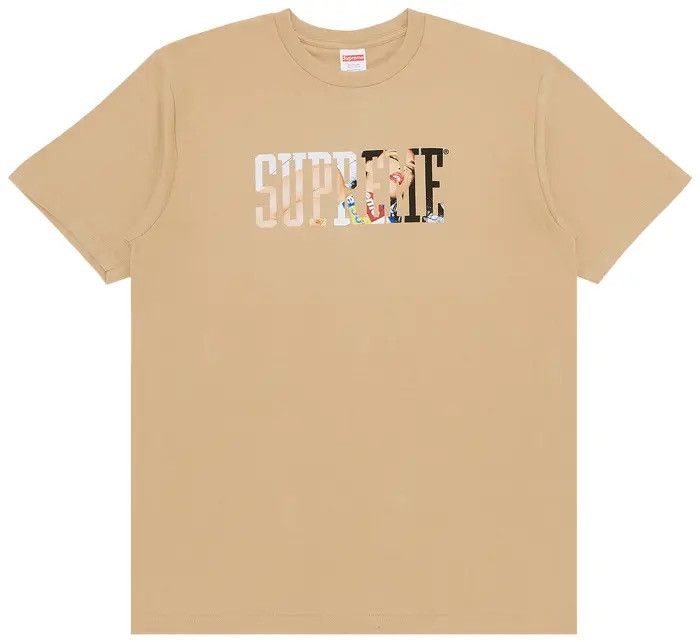 Supreme Supreme Tera Patrick Tee 'Khaki' Size US XL / EU 56 / 4 - 1 Thumbnail