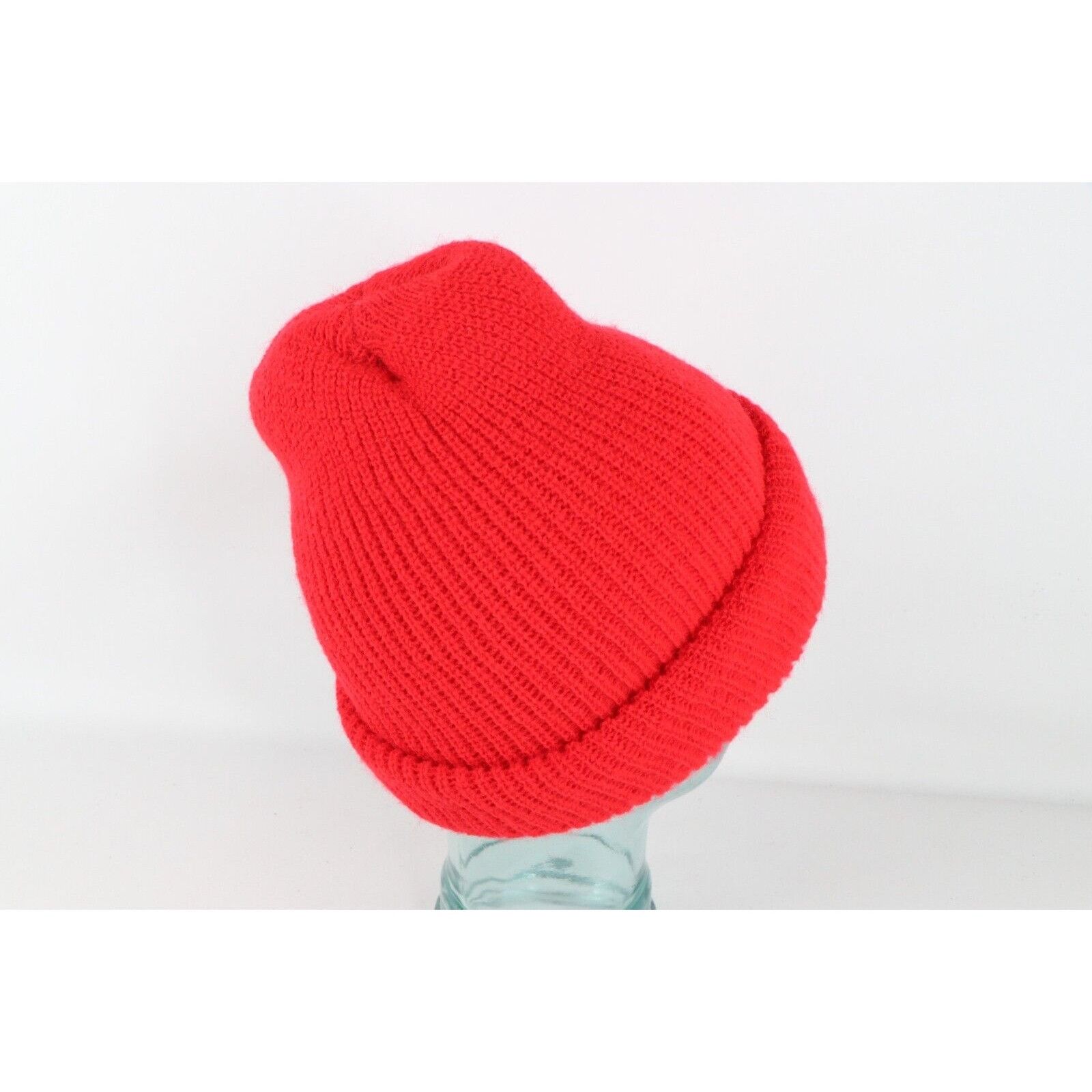 Vintage NOS Vintage 90s Streetwear Chunky Double Knit Beanie Hat Size ONE SIZE - 4 Thumbnail