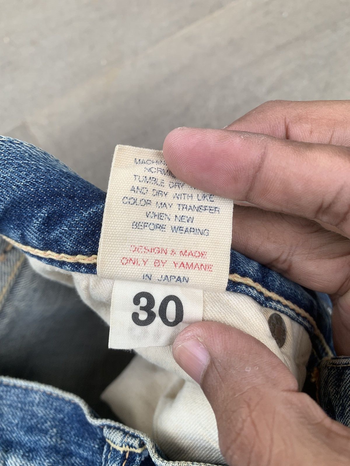 Evisu × Vintage Vintage Evisu Siotani Brothers Selvedge Jeans Size US 30 / EU 46 - 10 Thumbnail