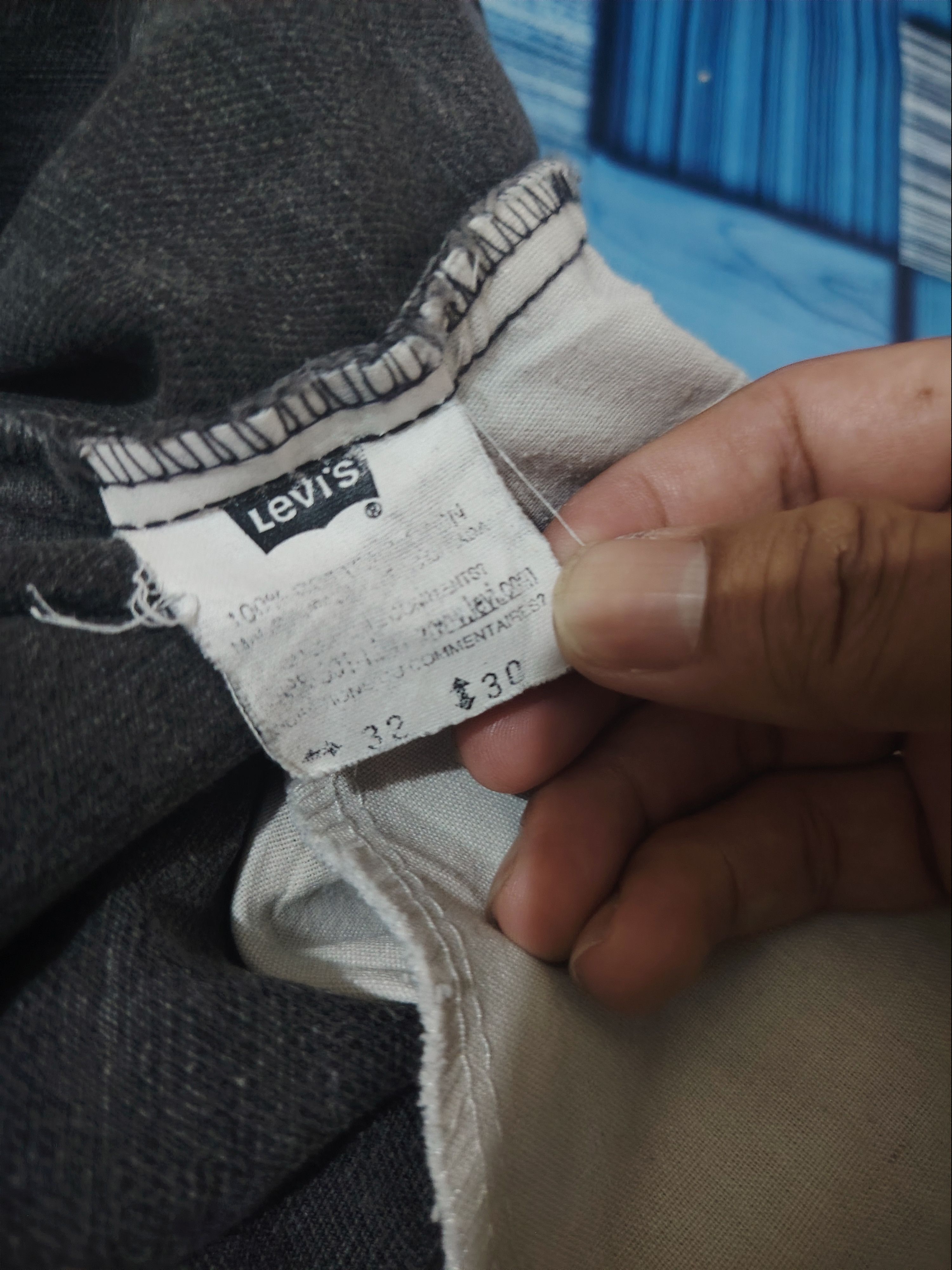 Levi's Distressed Levis Orange Tab 212 Button Hedi Slimane Size US 32 / EU 48 - 11 Thumbnail