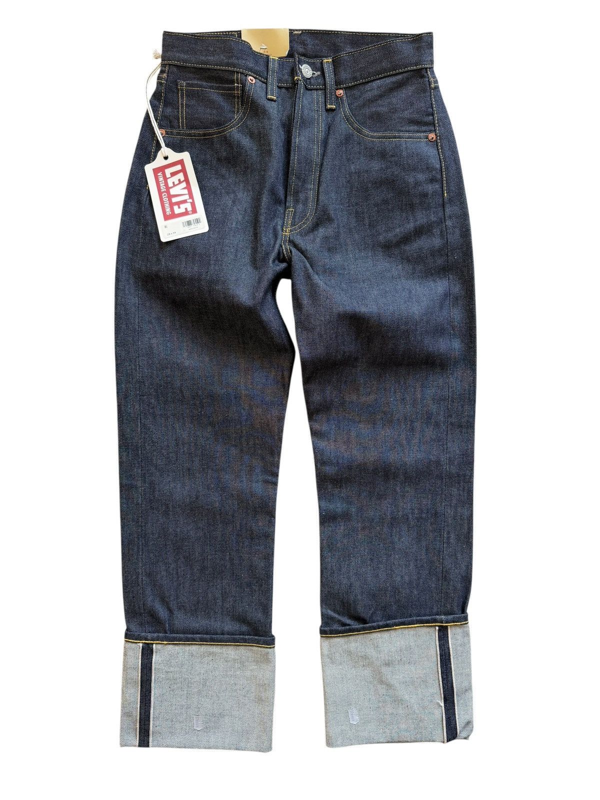Levi's Vintage Clothing LVC 1944 1/100 WW2Cone Mills White Oak Perfect Imperfections Size US 28 / EU 44 - 10 Thumbnail