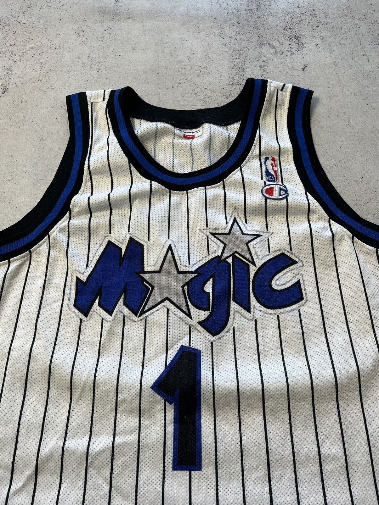 Champion NBA Orlando Magic #1 A.Hardaway Basketball Shirt