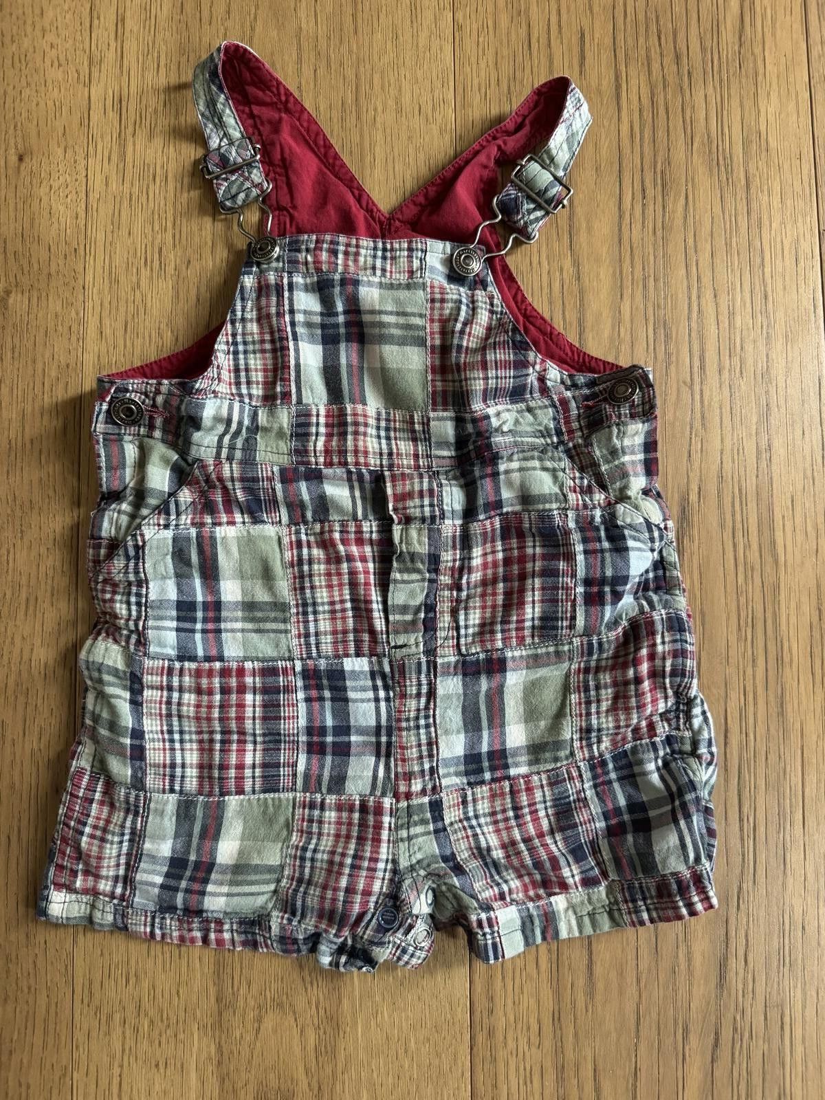Other Hartstrings Toddler Plaid Overalls Size 18M Size US 26 / EU 42 - 1 Thumbnail