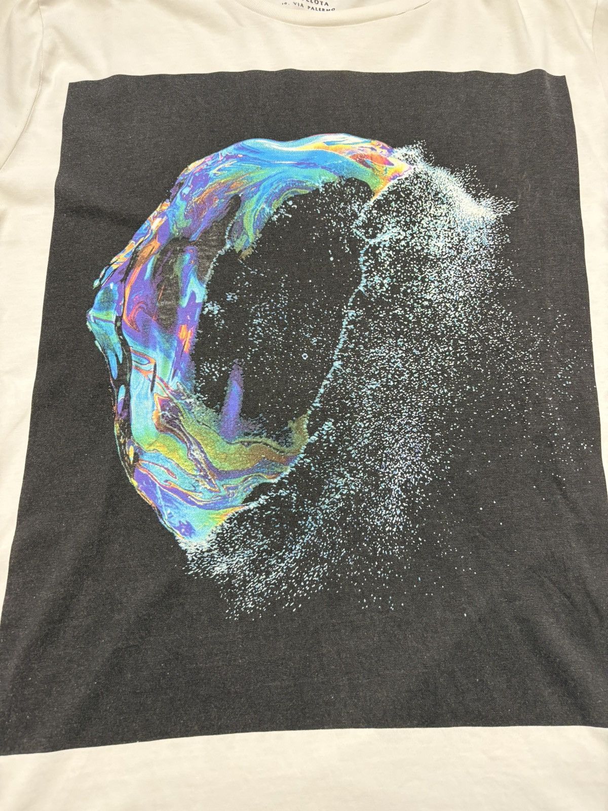 Iceberg Iceberg Logo Graphic T-Shirt White Made in Bulgaria Size M Size US M / EU 48-50 / 2 - 7 Thumbnail