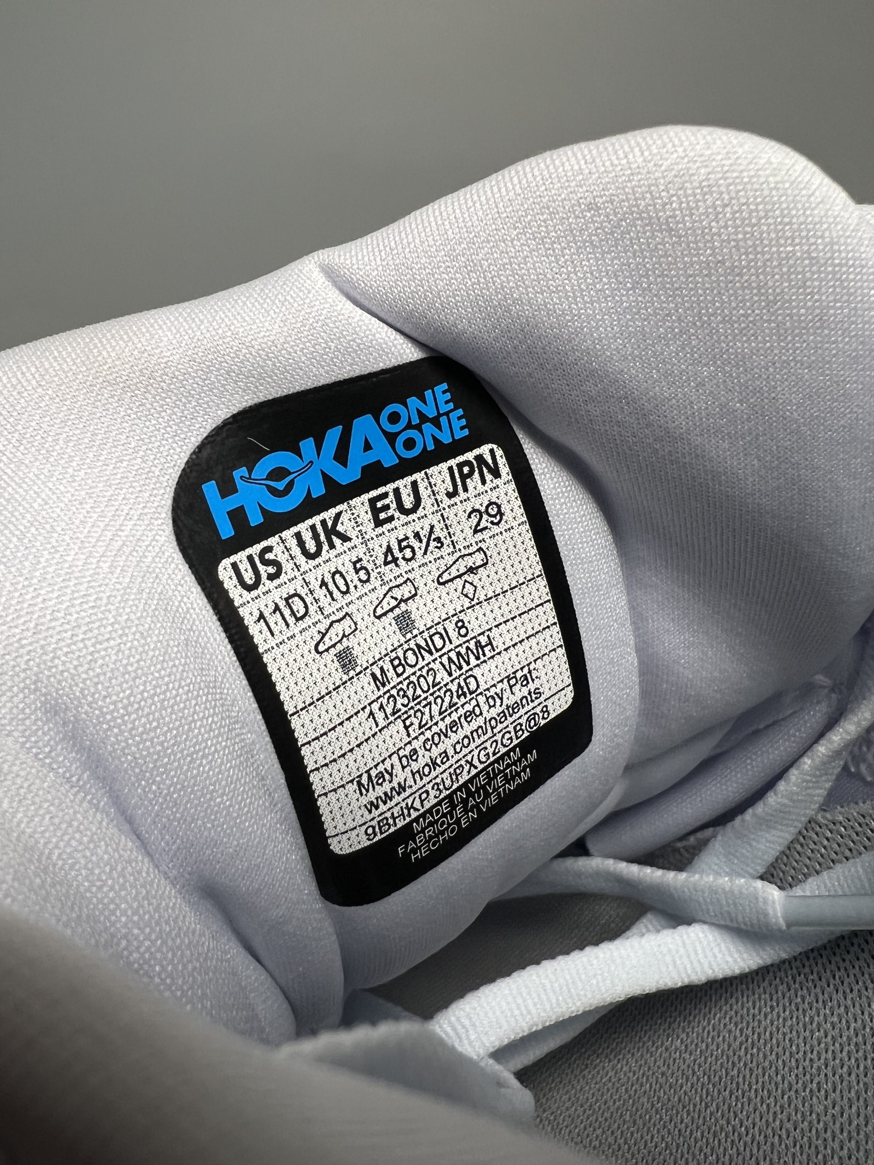 Hoka 11D Hoka One One Bondi 8 Running Shoes Gym Walking Size US 11 / EU 44 - 7 Thumbnail