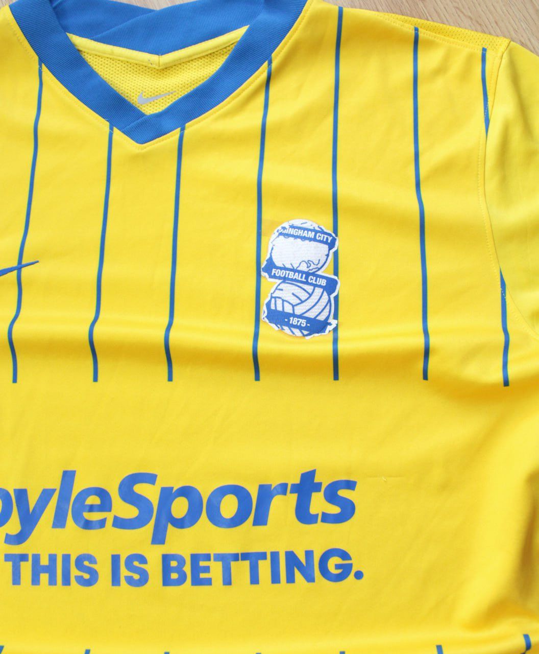 Nike 🔥 Nike Birmingham City 2021 Football Soccer Jersey Shirt Size US XXL / EU 58 / 5 - 2 Thumbnail