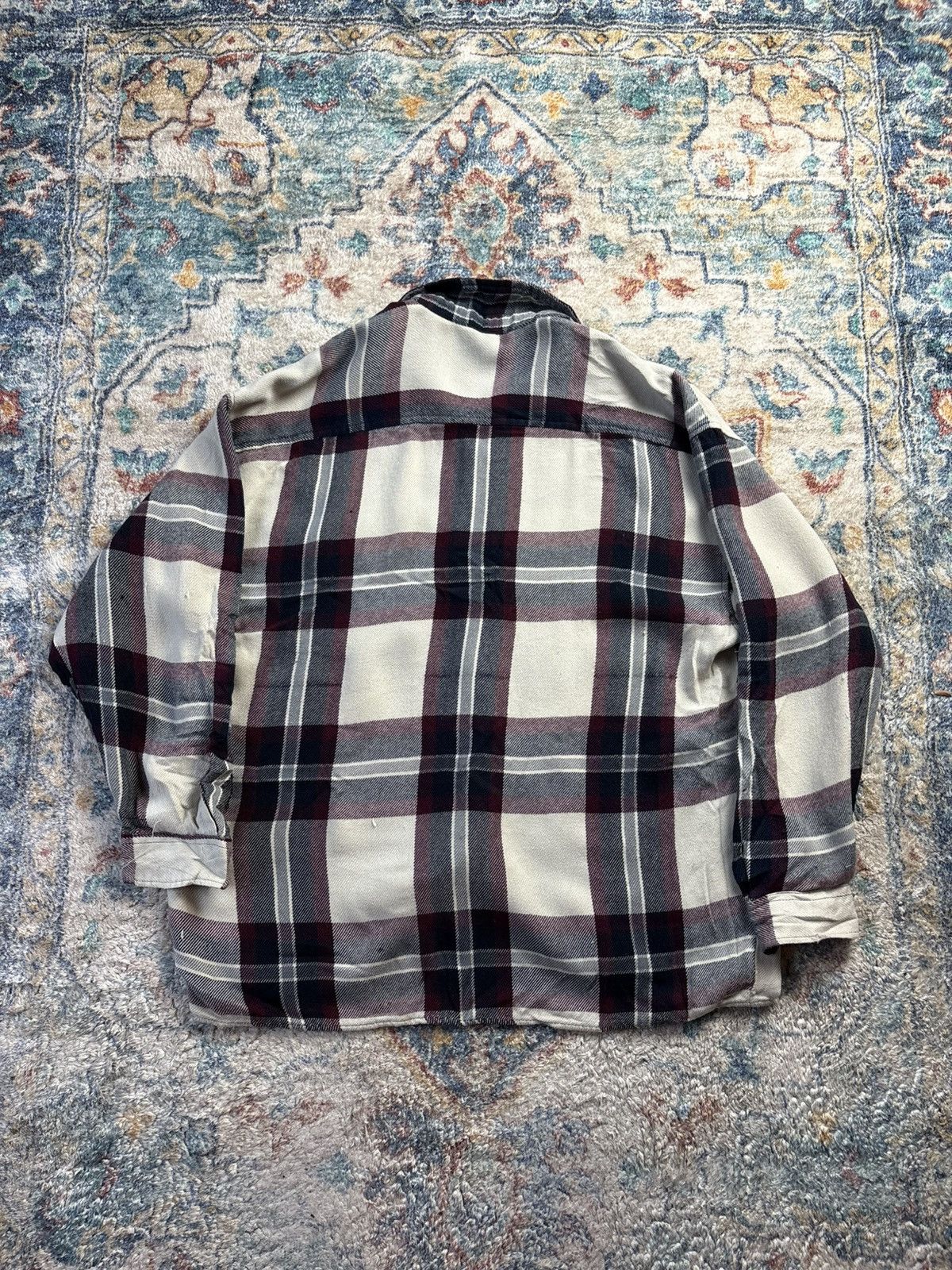 Vintage Vintage 80s Wicked Plaid Button-up Shirt Size XL Size US XL / EU 56 / 4 - 2 Thumbnail