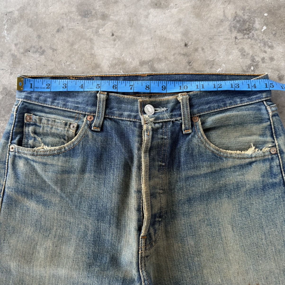 Levi's Vintage Clothing W30 Vintage Levi's 501 Rusty Button Fly Denim Jean Size US 30 / EU 46 - 5 Thumbnail