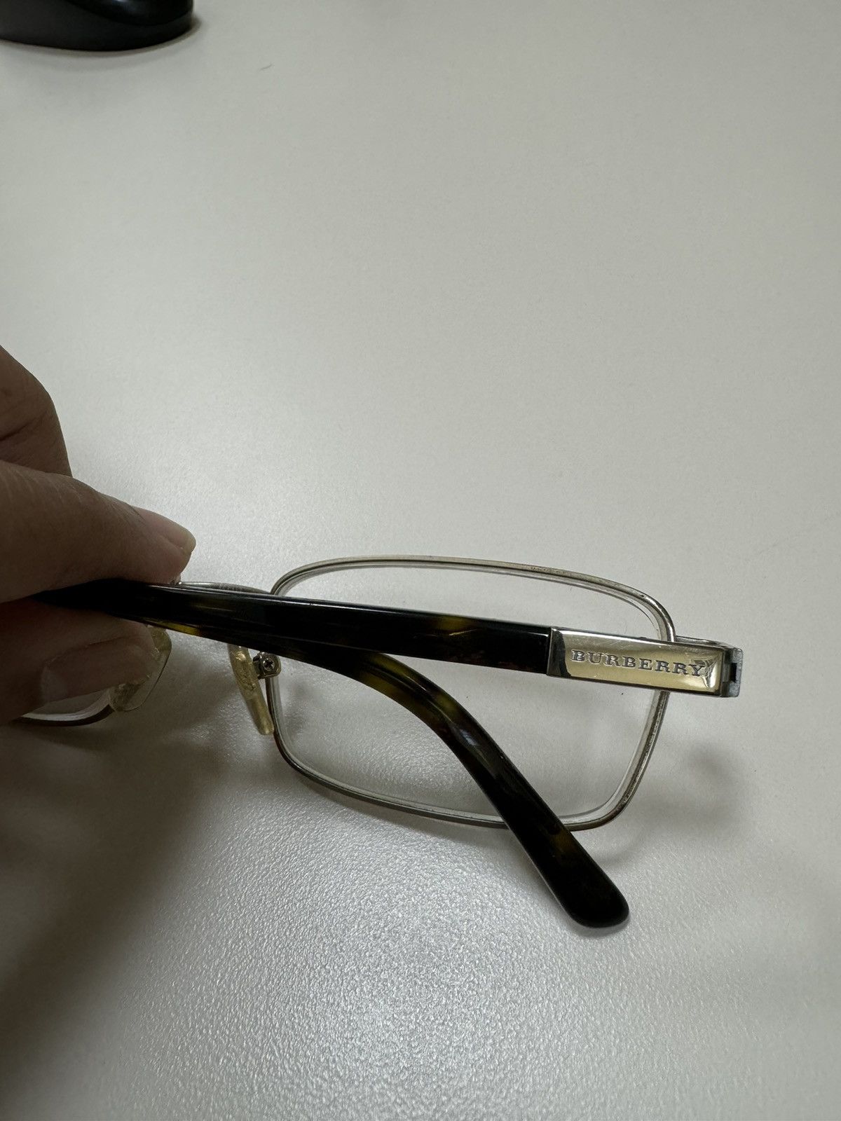 Burberry Burberry Titanium Glasses Size ONE SIZE - 5 Thumbnail