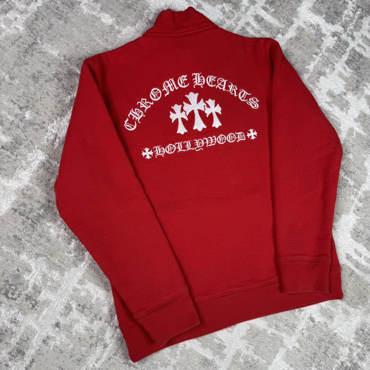 Chrome Hearts Sailin king taco quarter zip pullover sweatshirt Size US S / EU 44-46 / 1 - 1 Thumbnail
