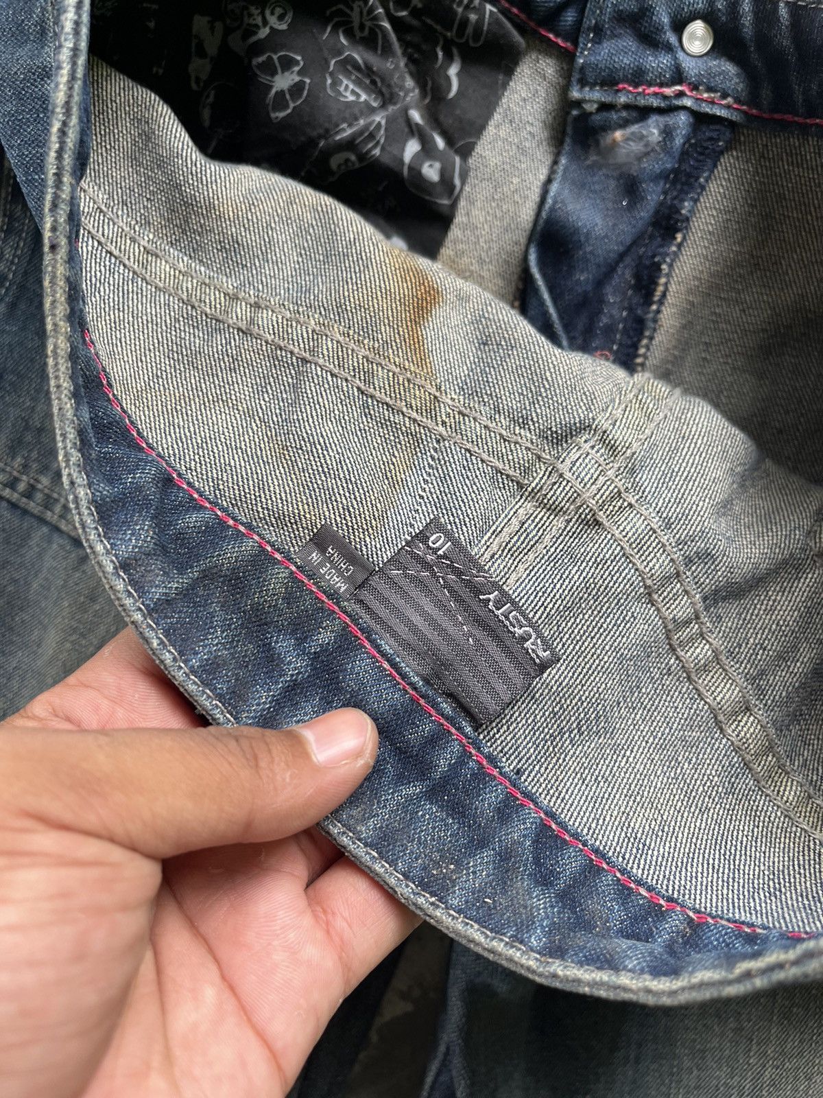 Rusty Baggy Rusty Denim Size US 31 - 4 Thumbnail