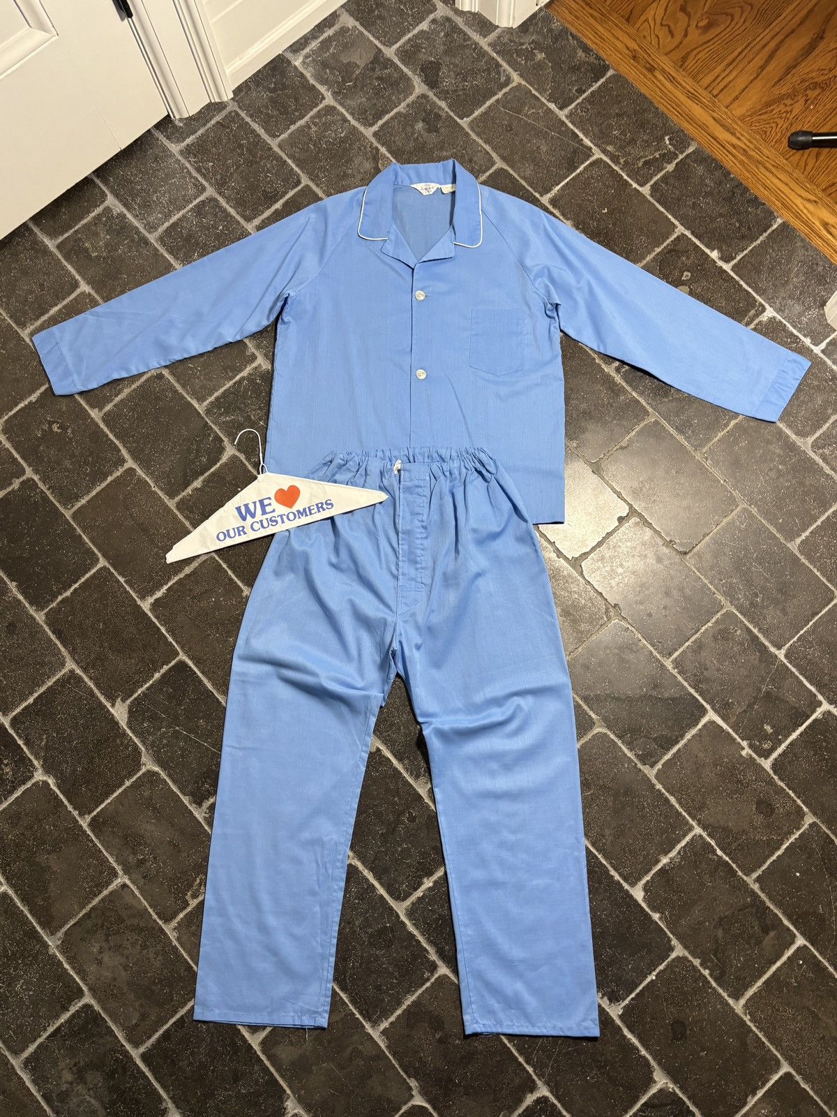 Vintage Vintage Two Piece Pyjamas Matching Set Birkdale Eatons Size US 32 / EU 48 - 1 Thumbnail