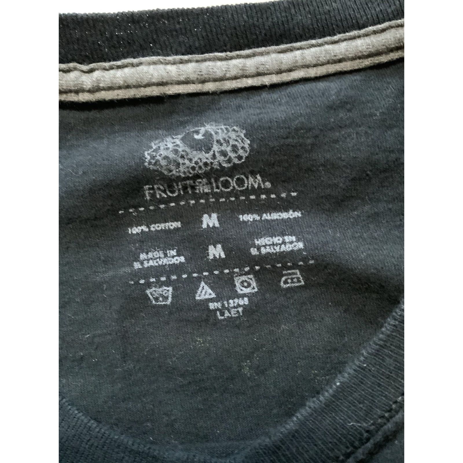 Fruit Of The Loom VINTAGE Rod Wave Beautiful Mind 2022 Tour T-Shirt MD Men M Black Concert T-Shirt Size US M / EU 48-50 / 2 - 7 Thumbnail