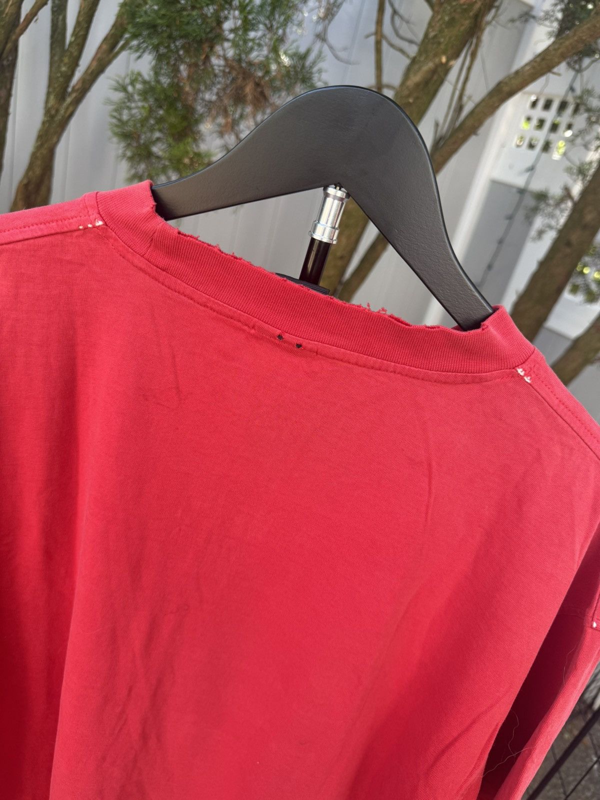 Ferrari Vintage 90s Ferrari Distressed Tee Italy SunFaded Size US L / EU 52-54 / 3 - 8 Thumbnail