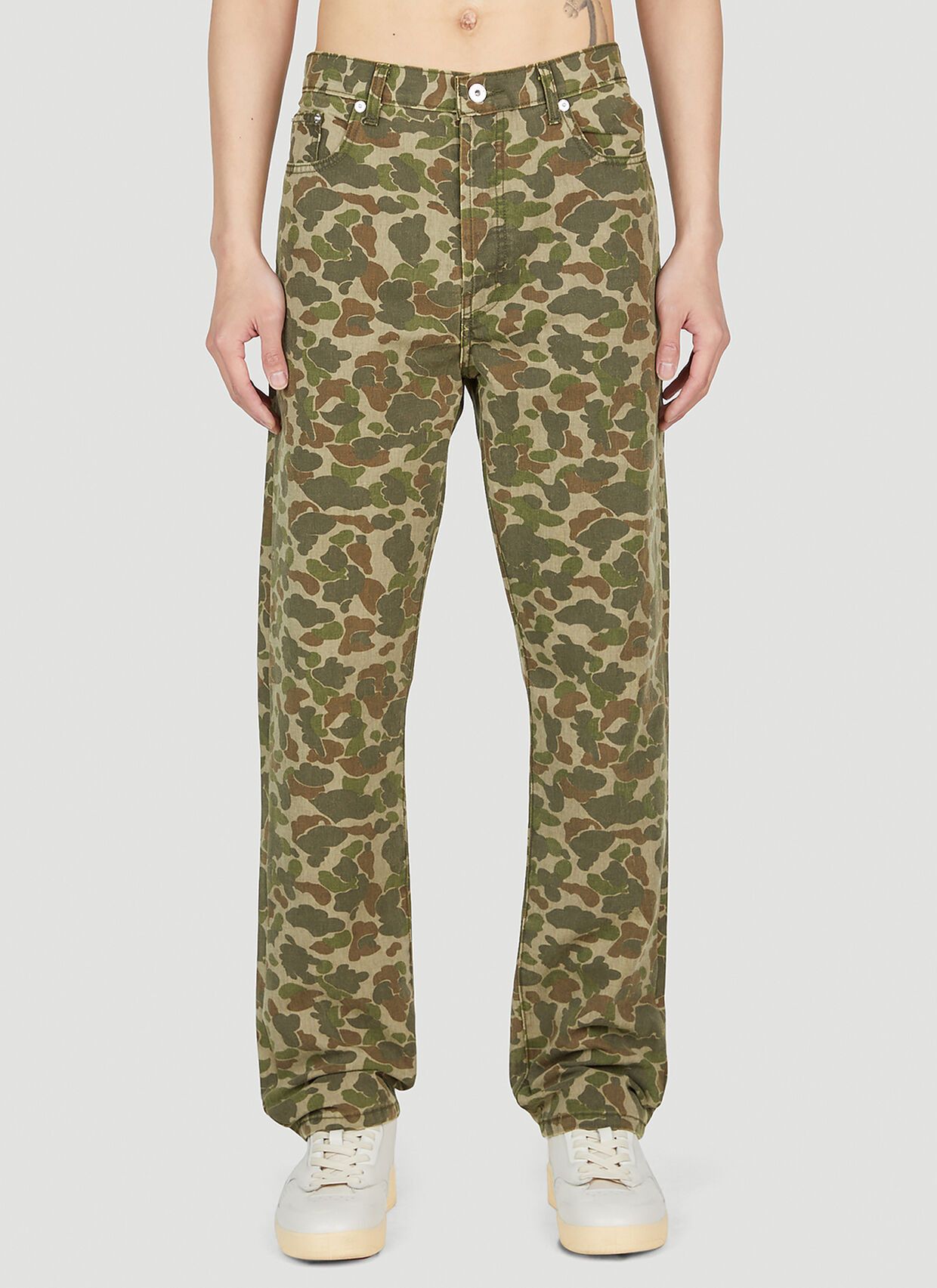 Gallery Dept. o1mle0825 Road Camo 5001 Jeans in Multicolor Size US 29 - 1 Thumbnail