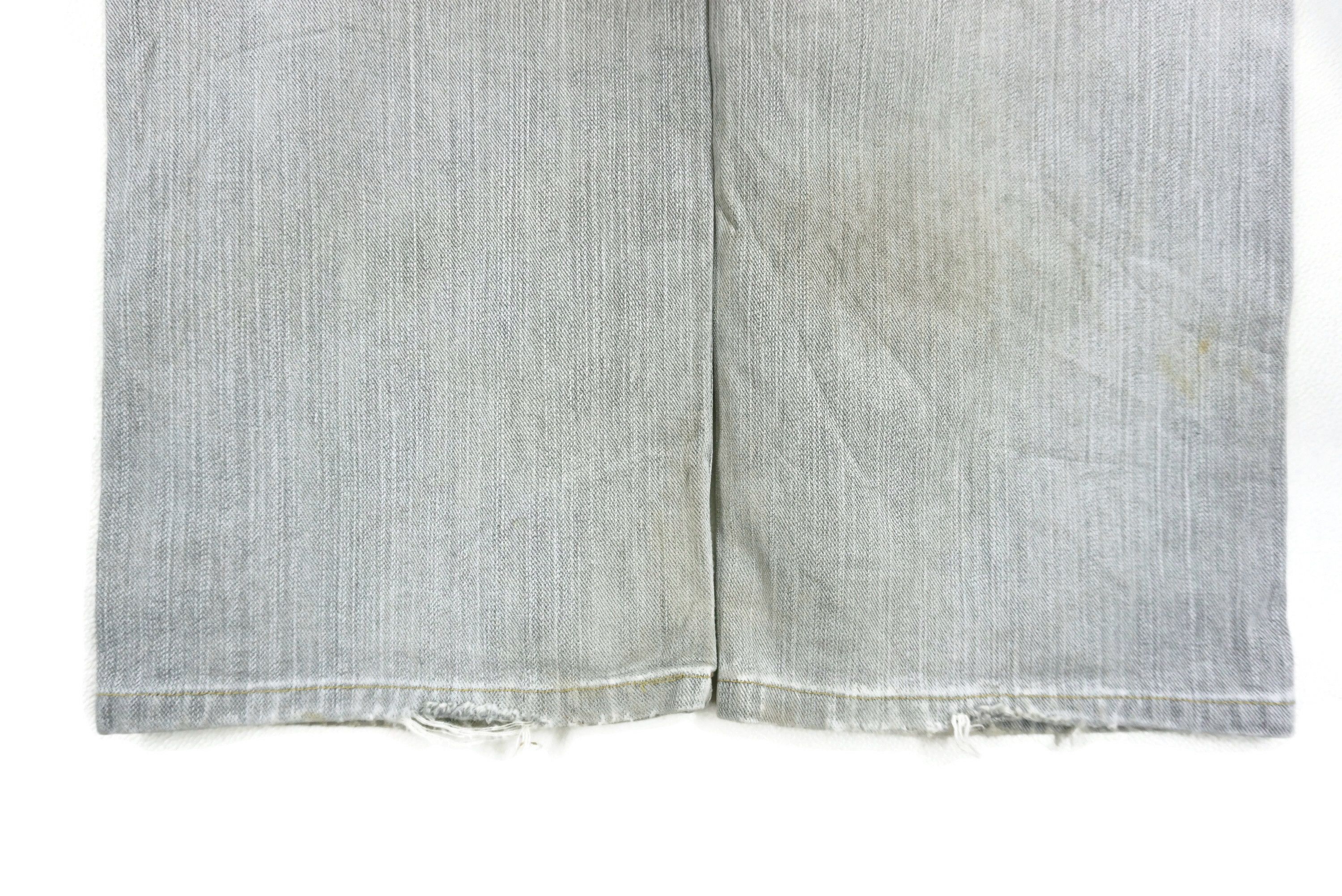 Lee Lee Jeans Size W35xL30.5 Straight-Leg Distressed Denim Japan Size US 33 - 12 Thumbnail