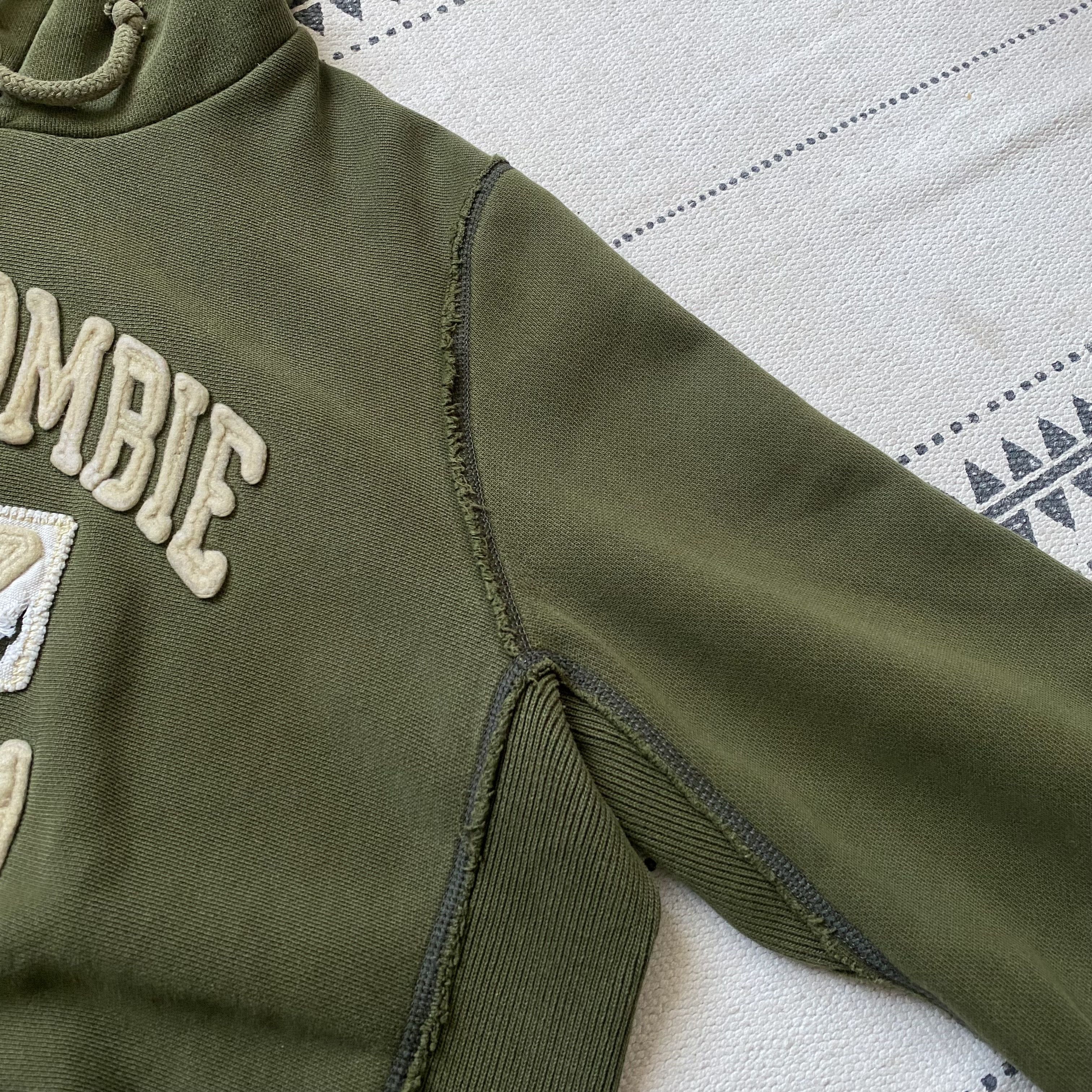 Abercrombie & Fitch Vintage Abercrombie Fitch Heavy Hoodie Distressed LGB style Size US M / EU 48-50 / 2 - 11 Thumbnail