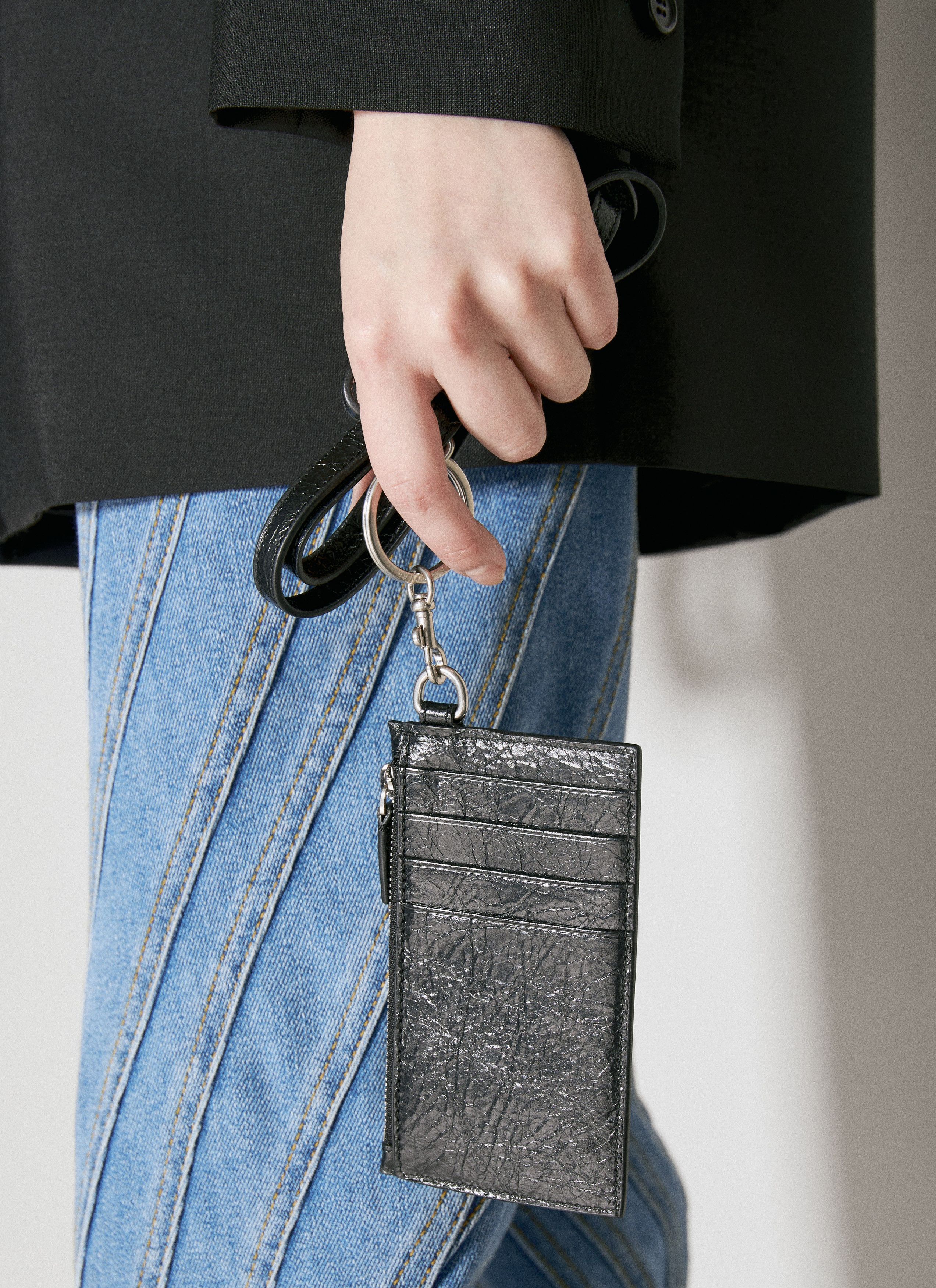 Balenciaga o1mt1gz0525 Size: OS / Cash Card Case On Keychain DIY Metal Size ONE SIZE - 5 Thumbnail