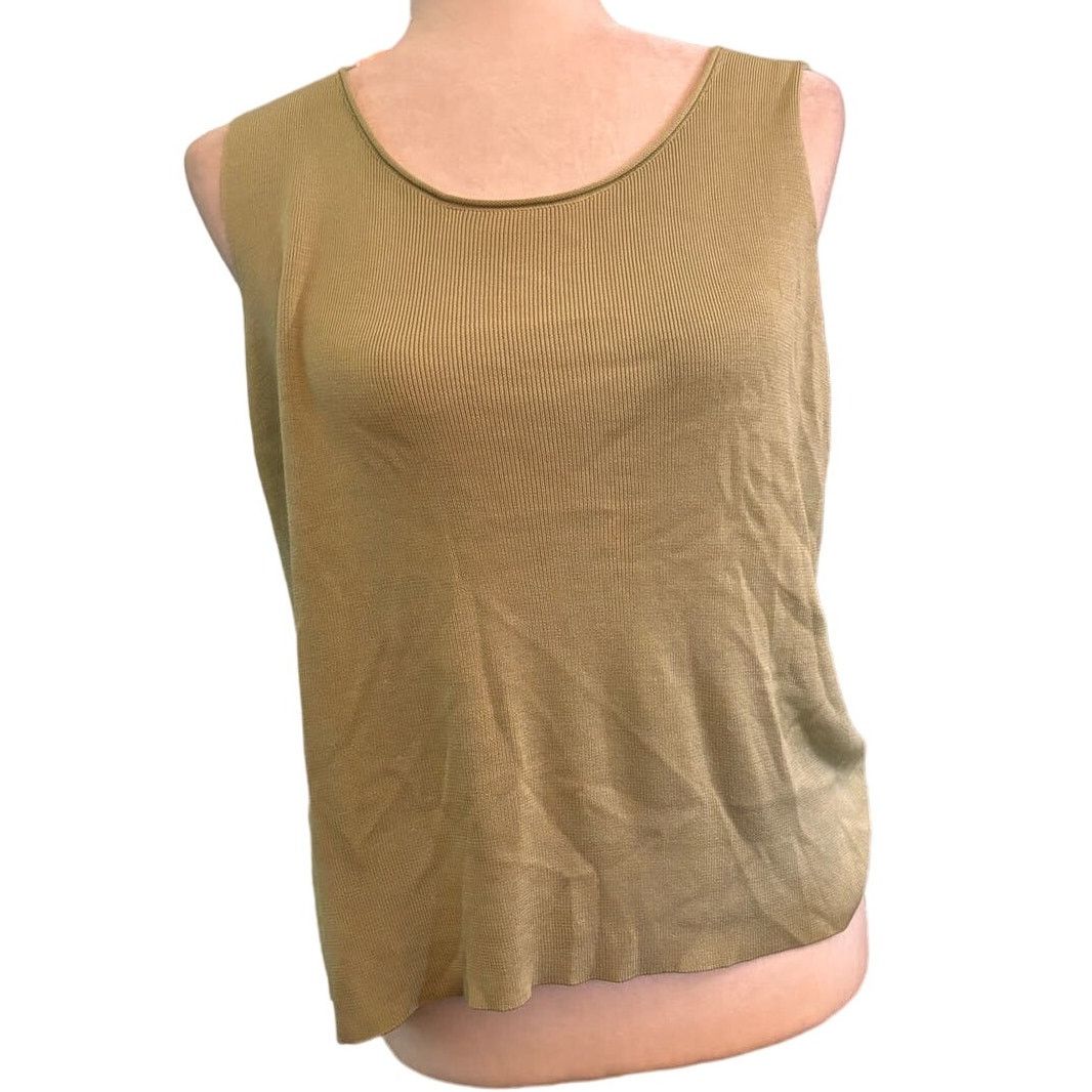 Eileen Fisher Eileen Fisher 80% Silk 20% Cotton Tank. Size Medium. Size M / US 6-8 / IT 42-44 - 1 Thumbnail