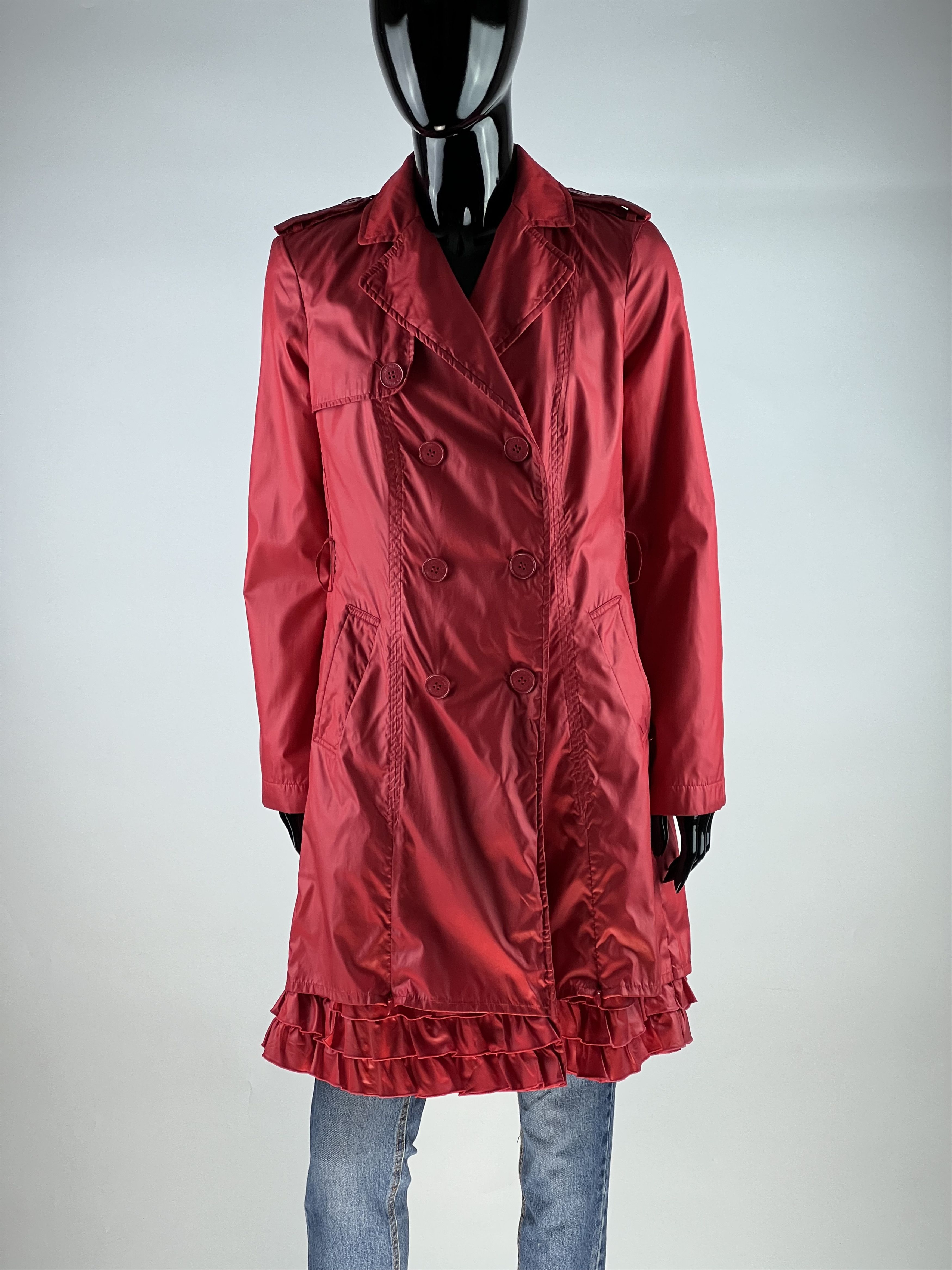 Love Moschino × Moschino Love Moschino Trench Coat Red Size IT40 US4 Size S / US 4 / IT 40 - 1 Thumbnail
