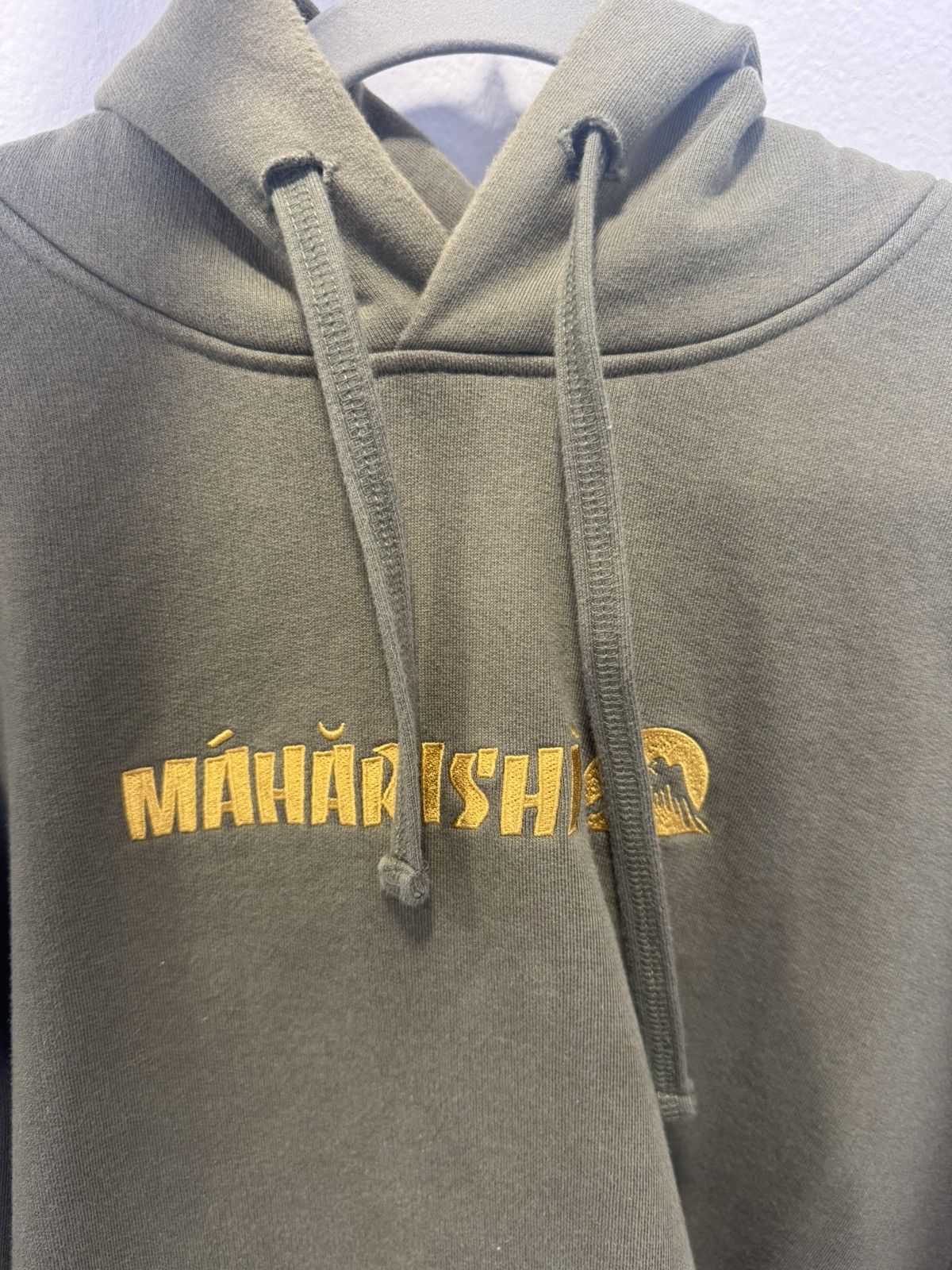 Maharishi Maharishi Gold Tailor Hooded Sweat Rare Embroidered Olive Size US M / EU 48-50 / 2 - 6 Thumbnail
