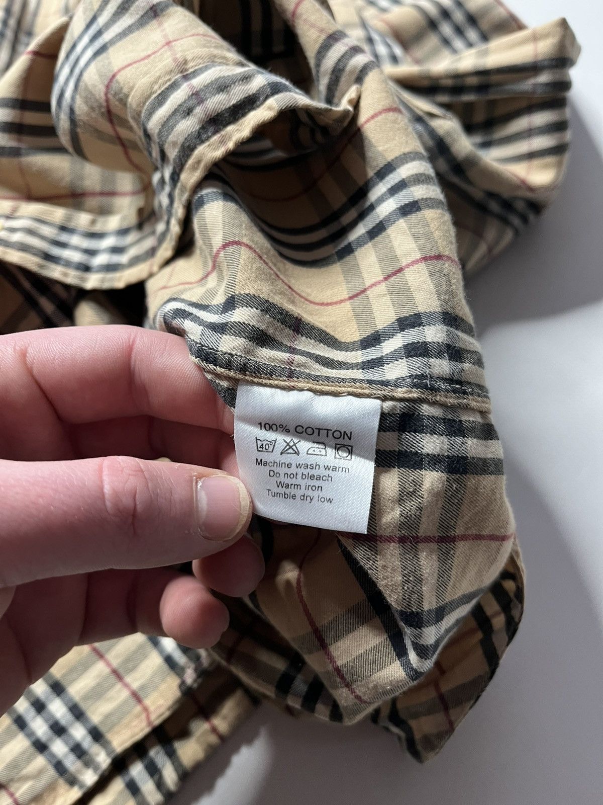 Burberry Vintage Burberry london nova check shirts Size US L / EU 52-54 / 3 - 15 Thumbnail