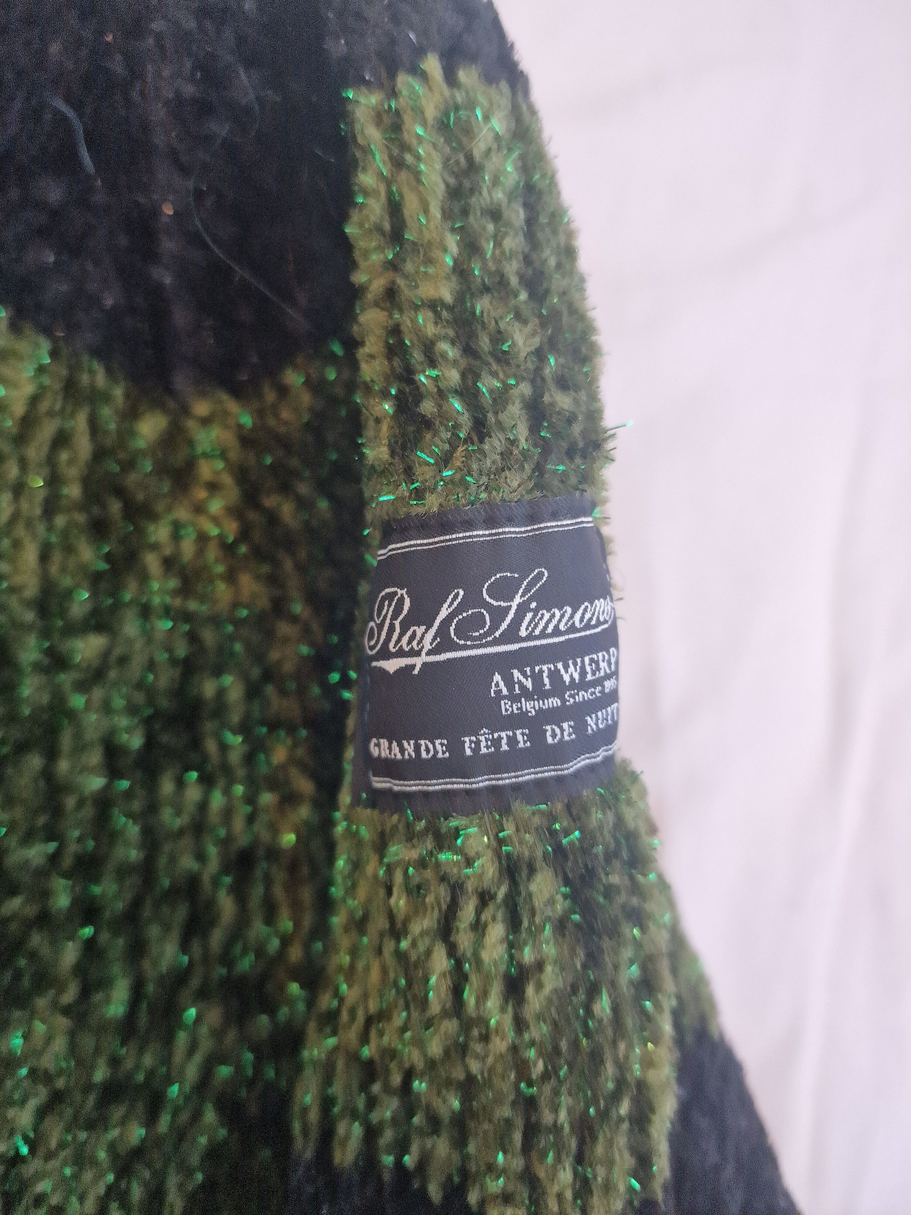 Raf Simons Raf Simons Metallic Striped Knit Size US L / EU 52-54 / 3 - 5 Thumbnail