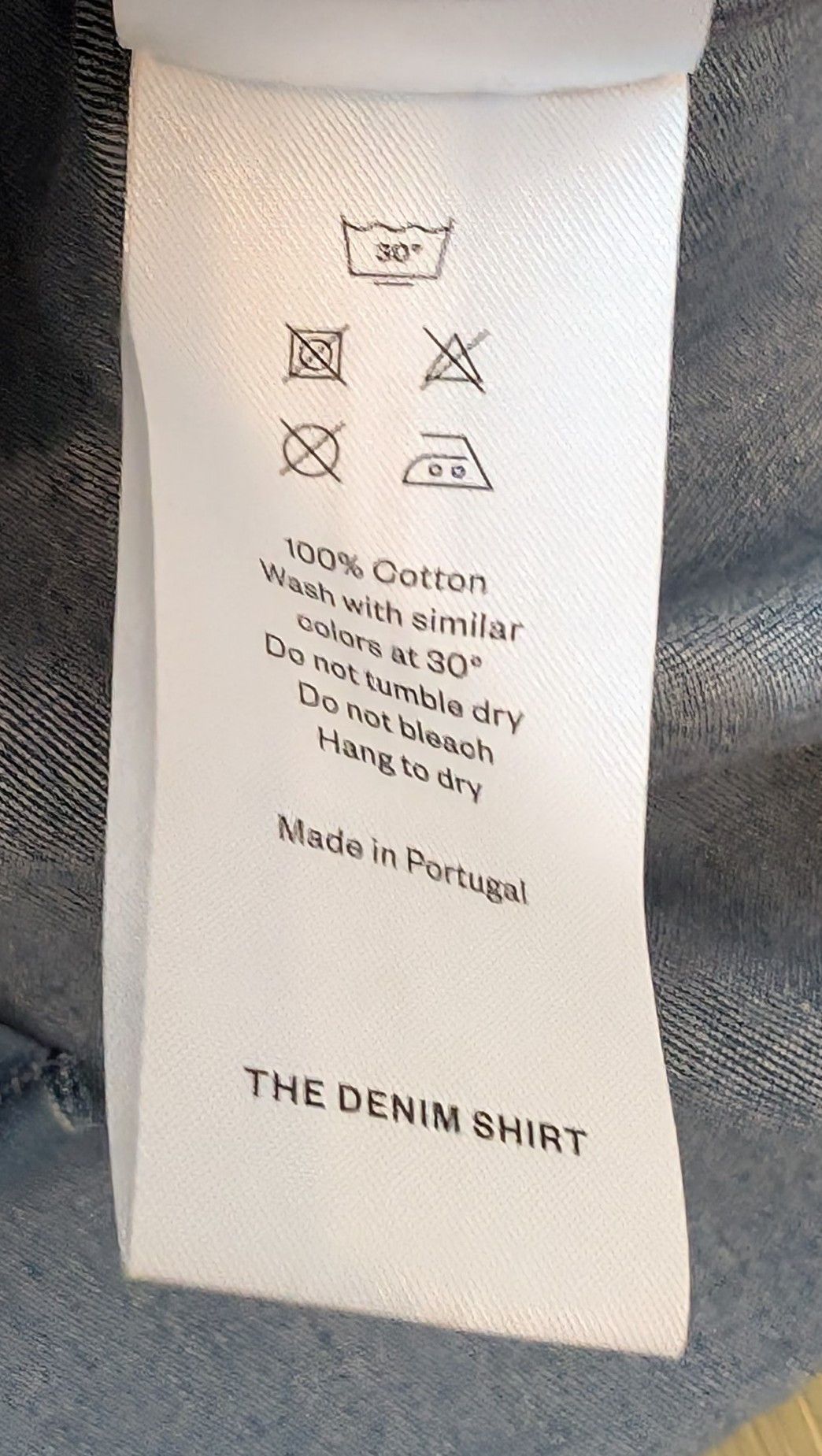 Asket Asket The Denim Shirt Mid Wash Made in Portugal Size US S / EU 44-46 / 1 - 5 Thumbnail