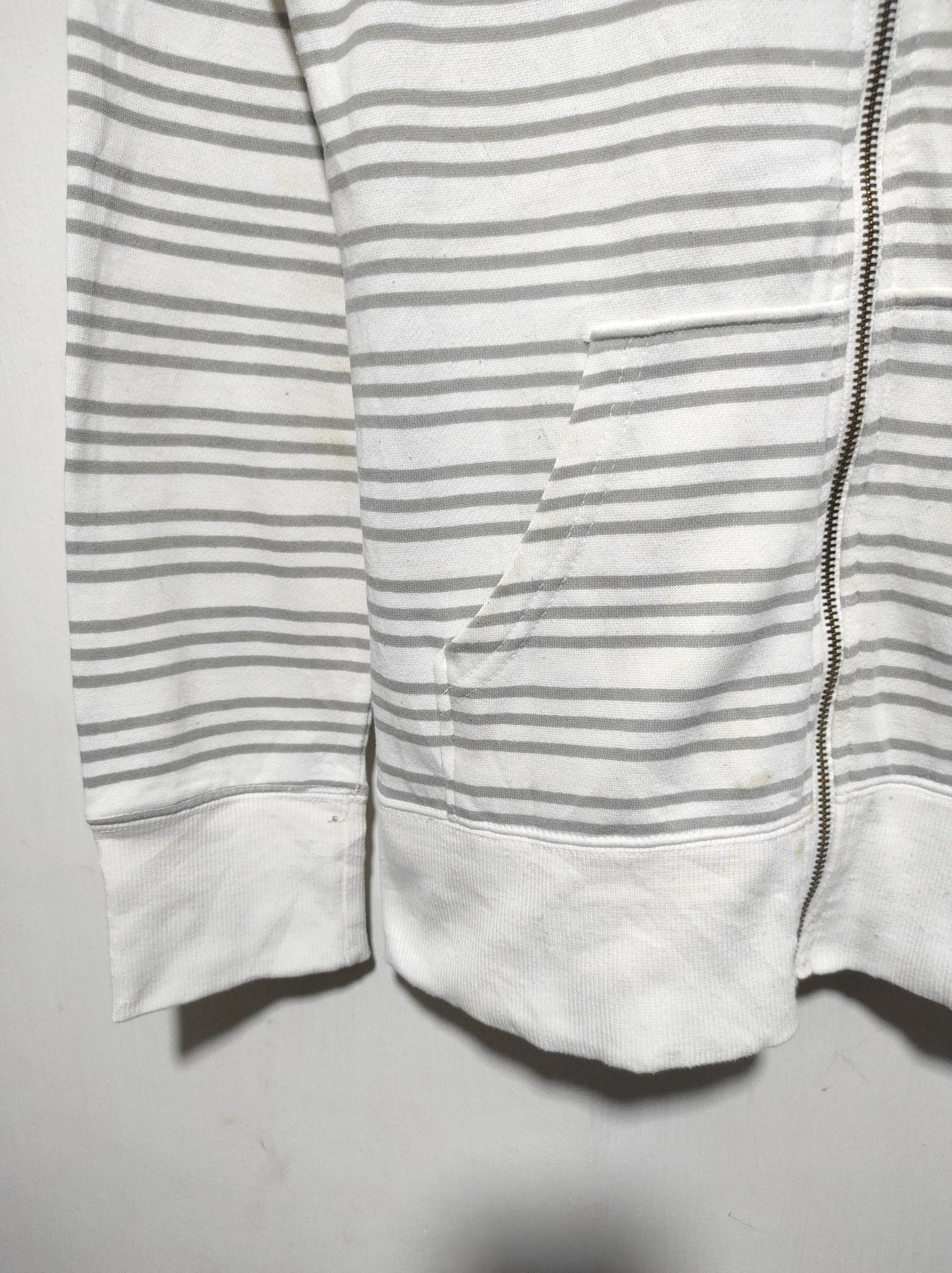 Hysteric Glamour OP Stripe Zip Fur Hoodie LGB IfSixWasNine style Size M / US 6-8 / IT 42-44 - 3 Thumbnail