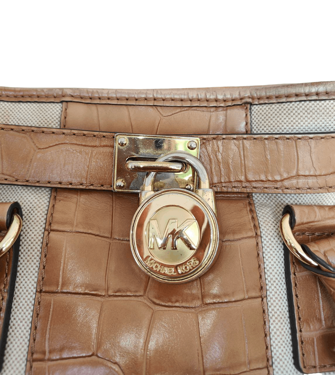 Michael Kors Michael Kors Hamilton Walnut Brown Leather Size ONE SIZE - 5 Thumbnail