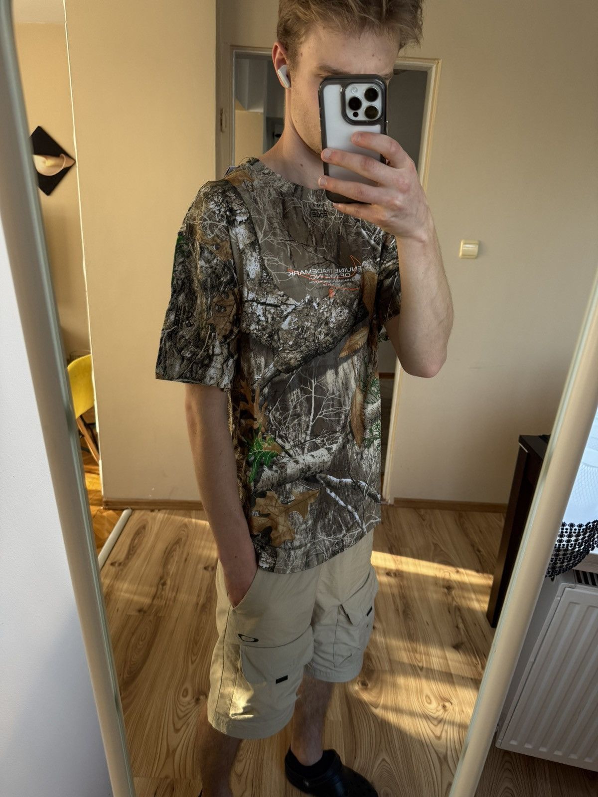 Nike Nike SB Realtree Camo All Over Print Loose Fit T-shirt Size US M / EU 48-50 / 2 - 5 Thumbnail