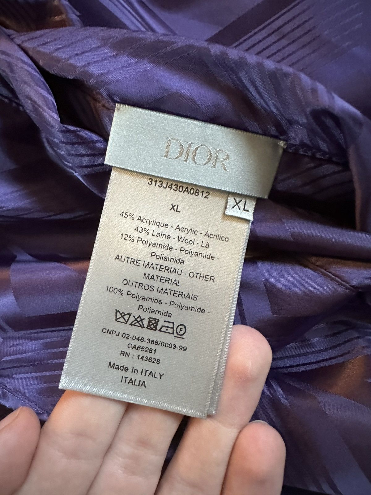 Dior dior cd diamond monogram mirage ski reversible vest Size US XL / EU 56 / 4 - 7 Thumbnail
