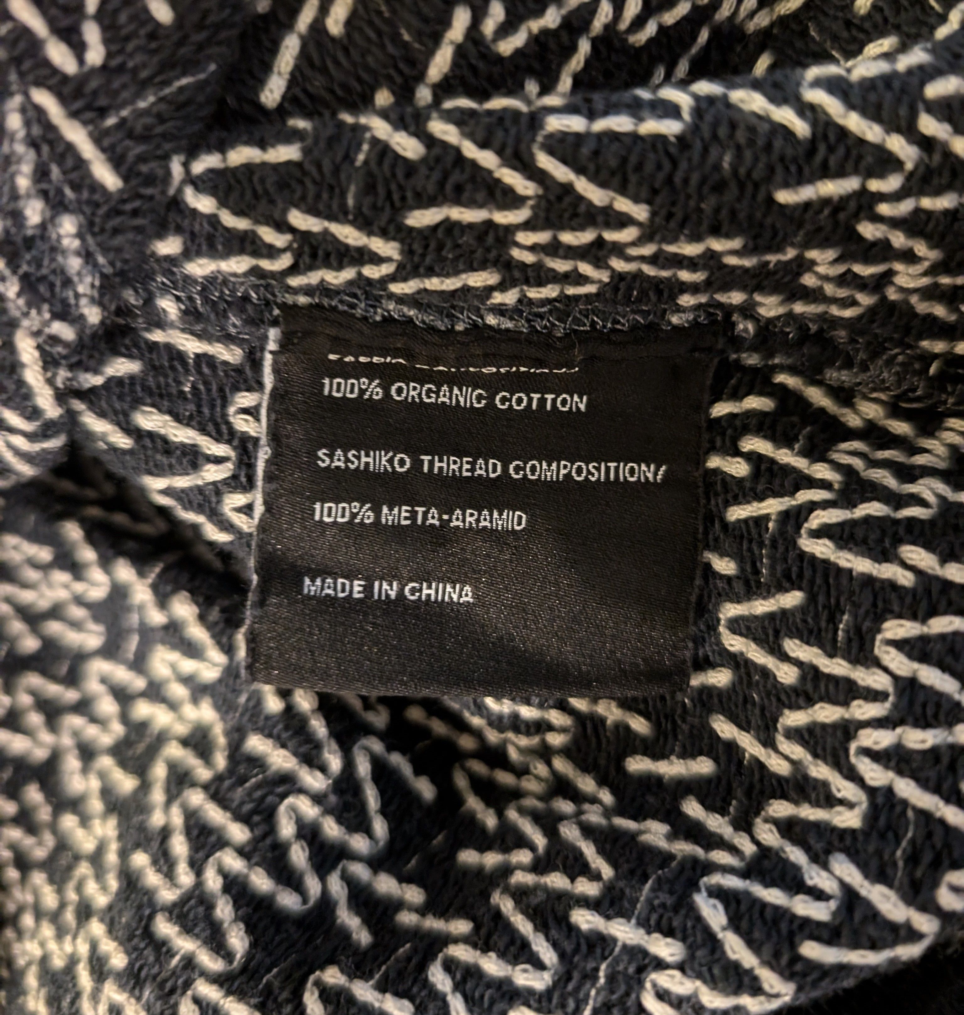 Vollebak NWOT Vollebak Sashiko Hoodie Navy Blue Size US XS / EU 42 / 0 - 4 Thumbnail