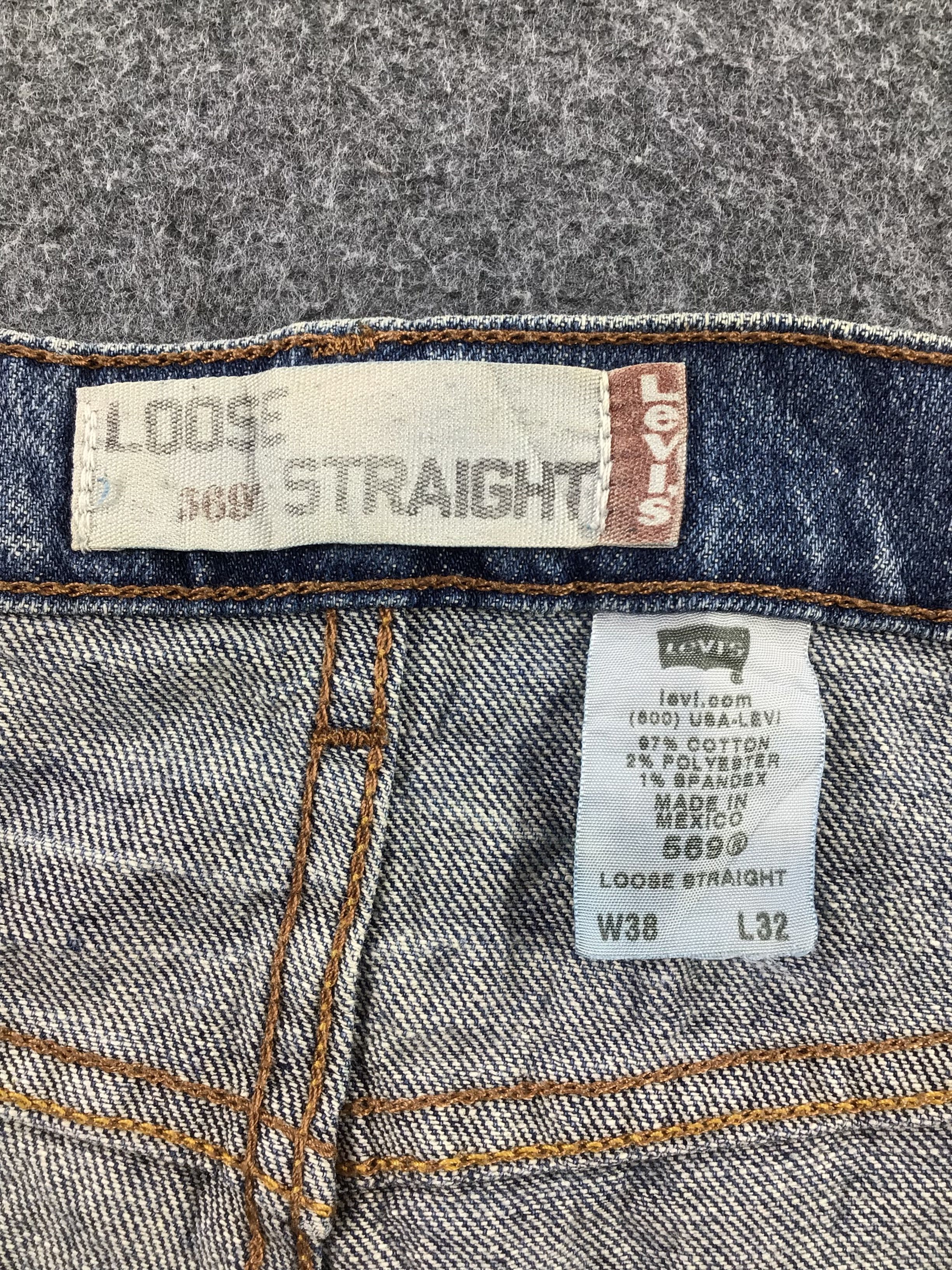 Levi's Vintage Levis 569 Jeans -J857A Size US 39 - 11 Thumbnail