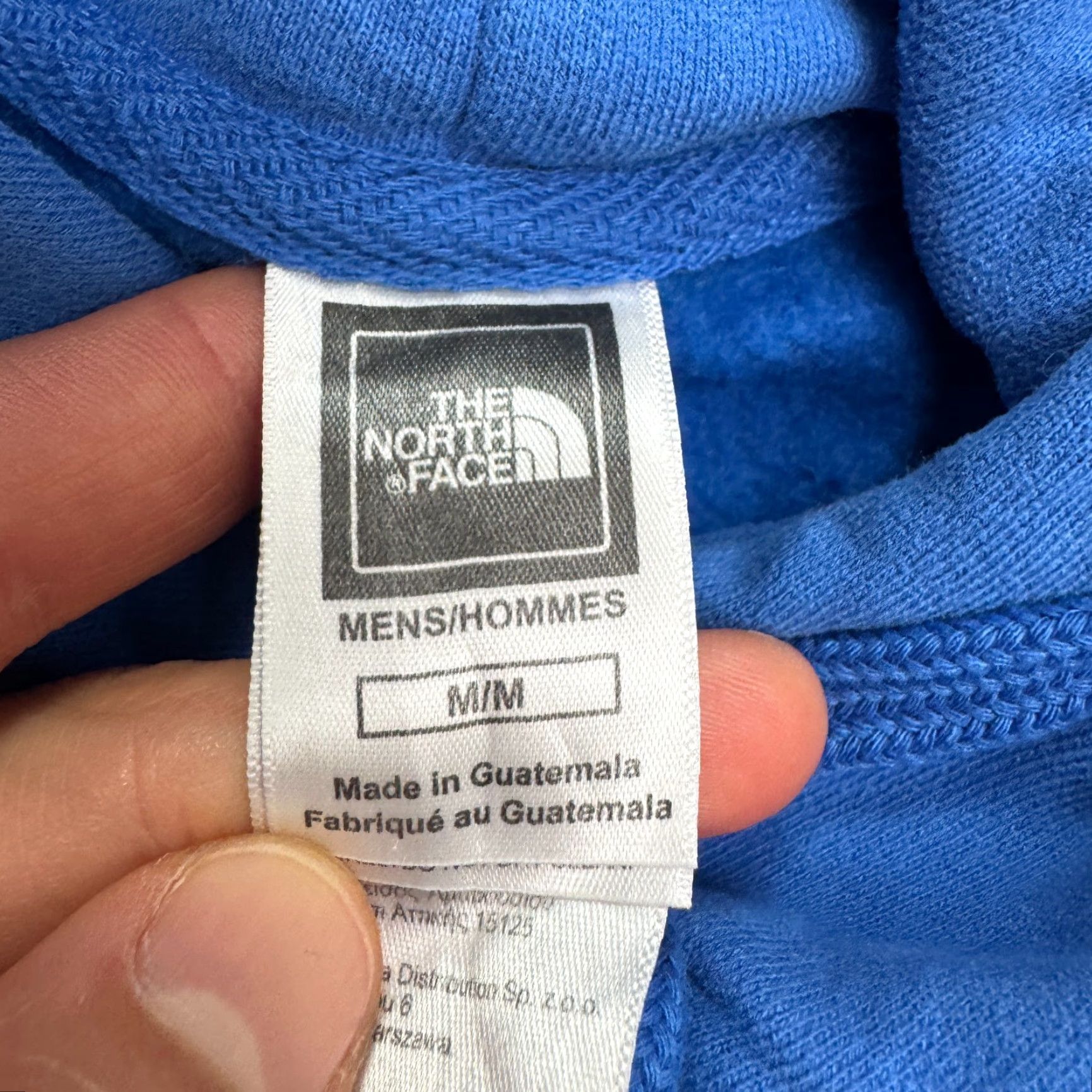 The North Face The North Face Hoodie Mens Medium Blue Graphic Print Hooded Pullover Sweatshirt Size US M / EU 48-50 / 2 - 5 Thumbnail