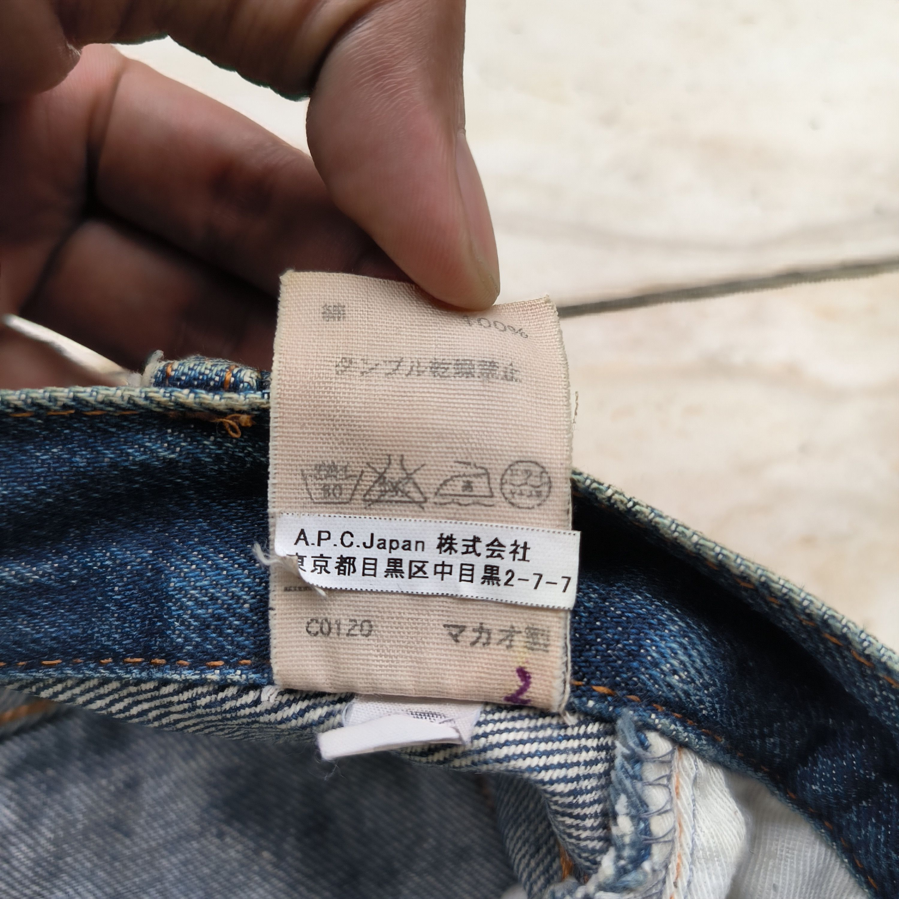 A.P.C. APC SELVEDGE JEANS Size US 28 / EU 44 - 7 Thumbnail