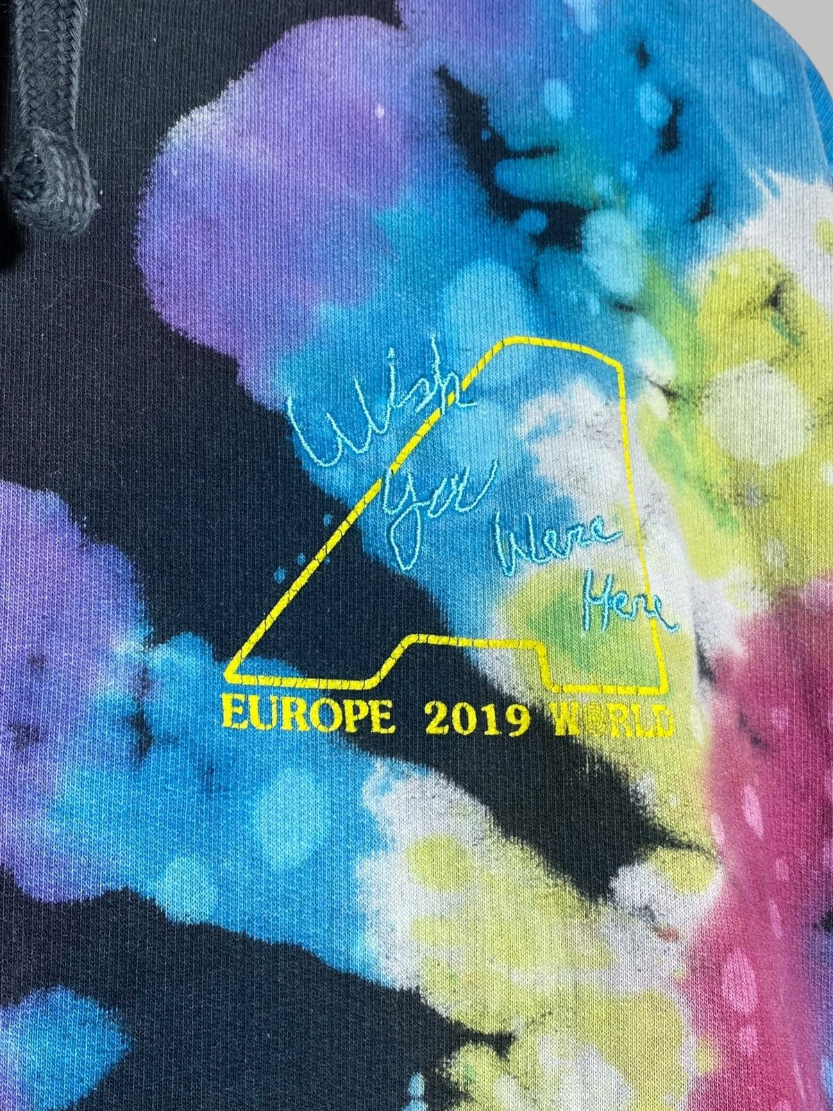 Travis Scott 🔥 TRAVIS SCOTT ASTROWORLD TOUR 2019 HOODIE PSYCHEDELIC PRINT Size US M / EU 48-50 / 2 - 12 Thumbnail