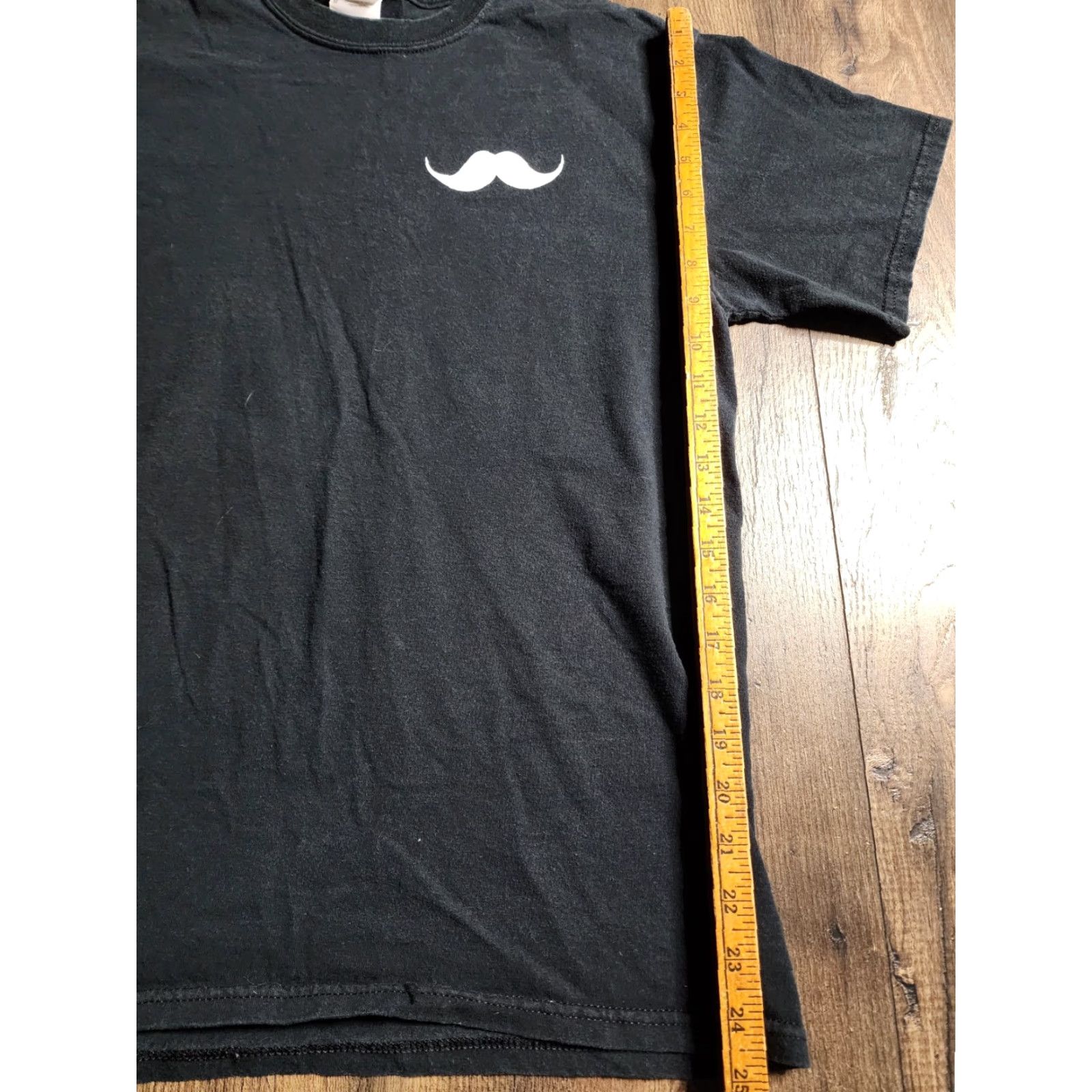 Gildan Gildan Mens M Black Mazzaro's Italian Market T-Shirt Double-Sided Food Theme Crew Neck Short Sleeve Regular Fit Size US M / EU 48-50 / 2 - 3 Thumbnail