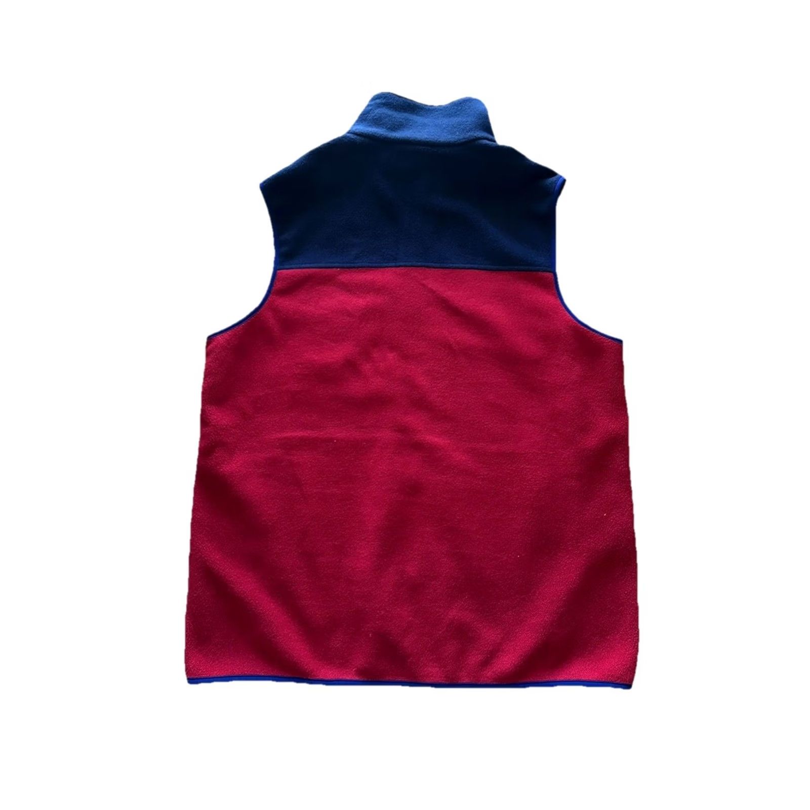 Patagonia Patagonia Synchilla Vest Mens XL Red Blue Full Zip Pockets Fleece Classic Size US XL / EU 56 / 4 - 5 Thumbnail